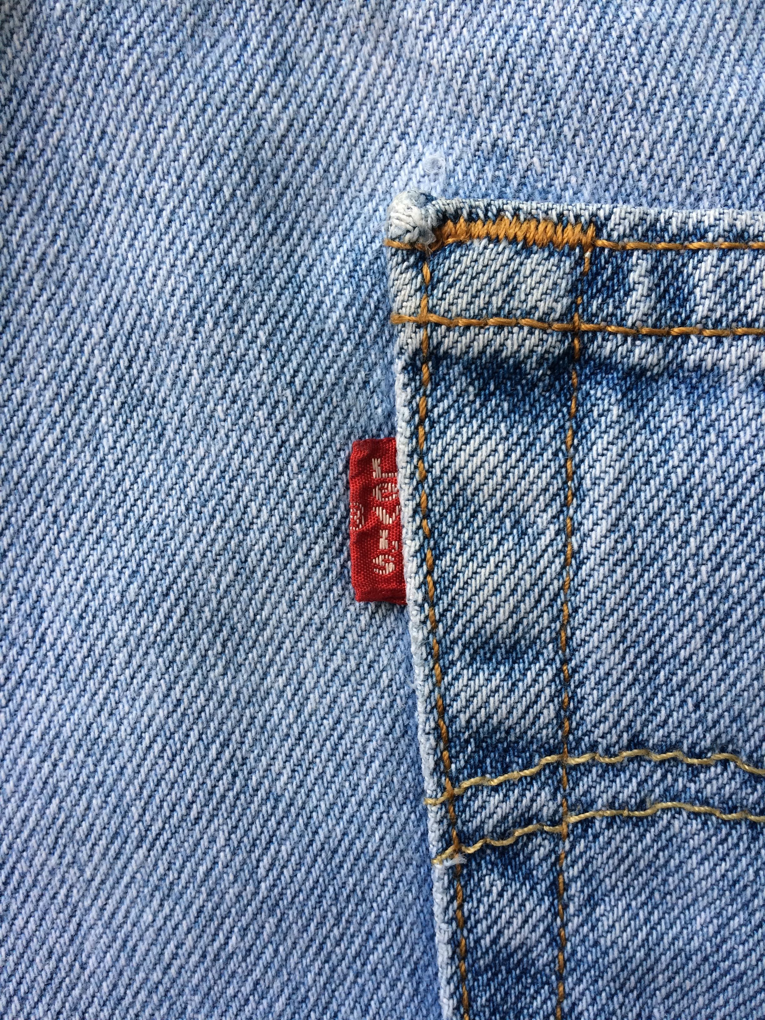 Levi's Distressed Levis 550 Jeans Classic Relaxed Fit #B-672 Size 34" / US 12 / IT 48 - 9 Thumbnail