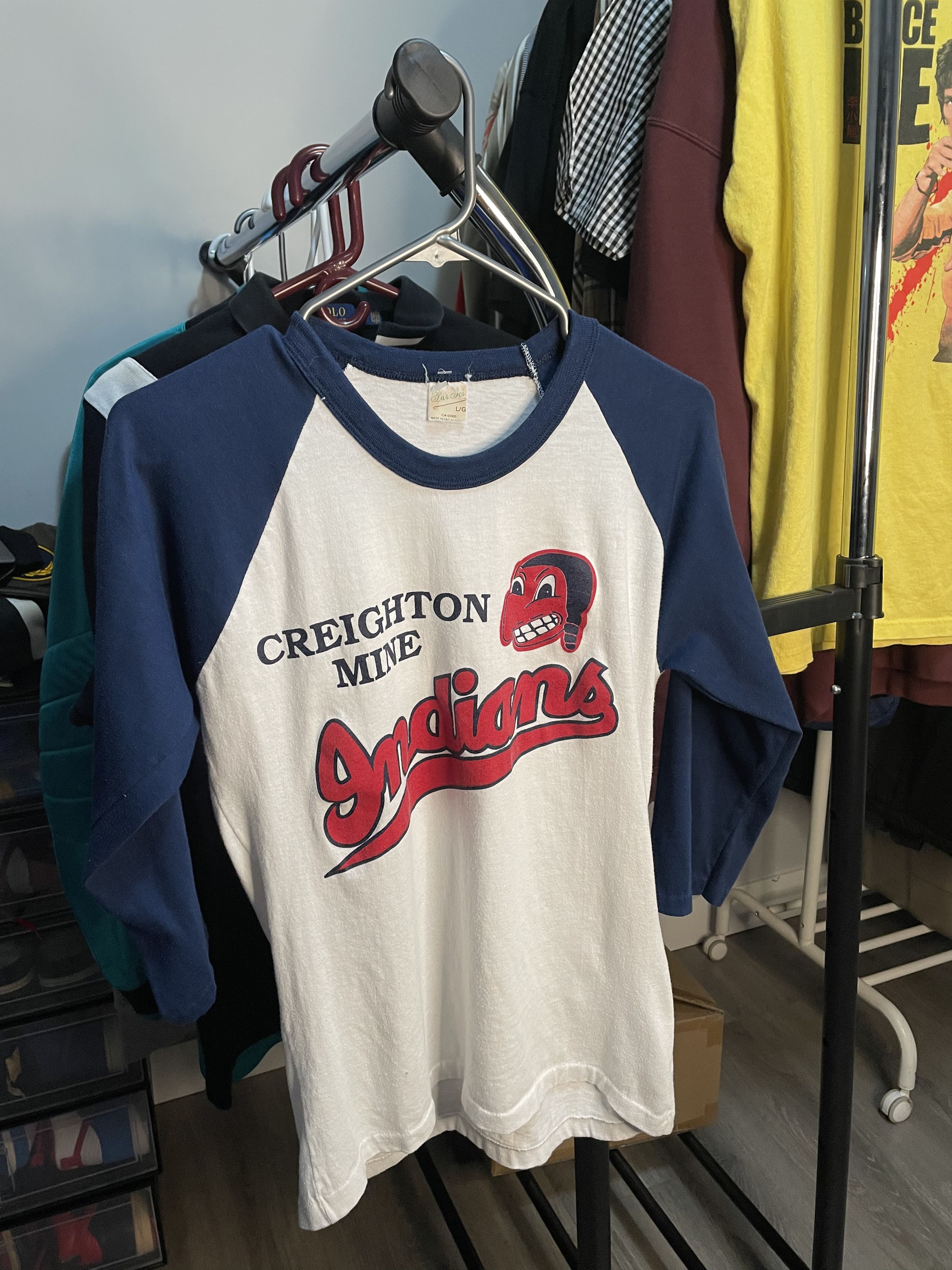 NFL Vintage - 1980s - Indians - Raglan Size US S / EU 44-46 / 1 - 1 Thumbnail