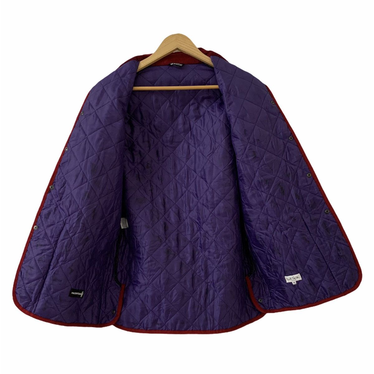 Mackintosh × Paul Smith × Vintage Mackintosh x Paul Smith Quilted Corduroy Snap Button Jacket Size US M / EU 48-50 / 2 - 8 Thumbnail