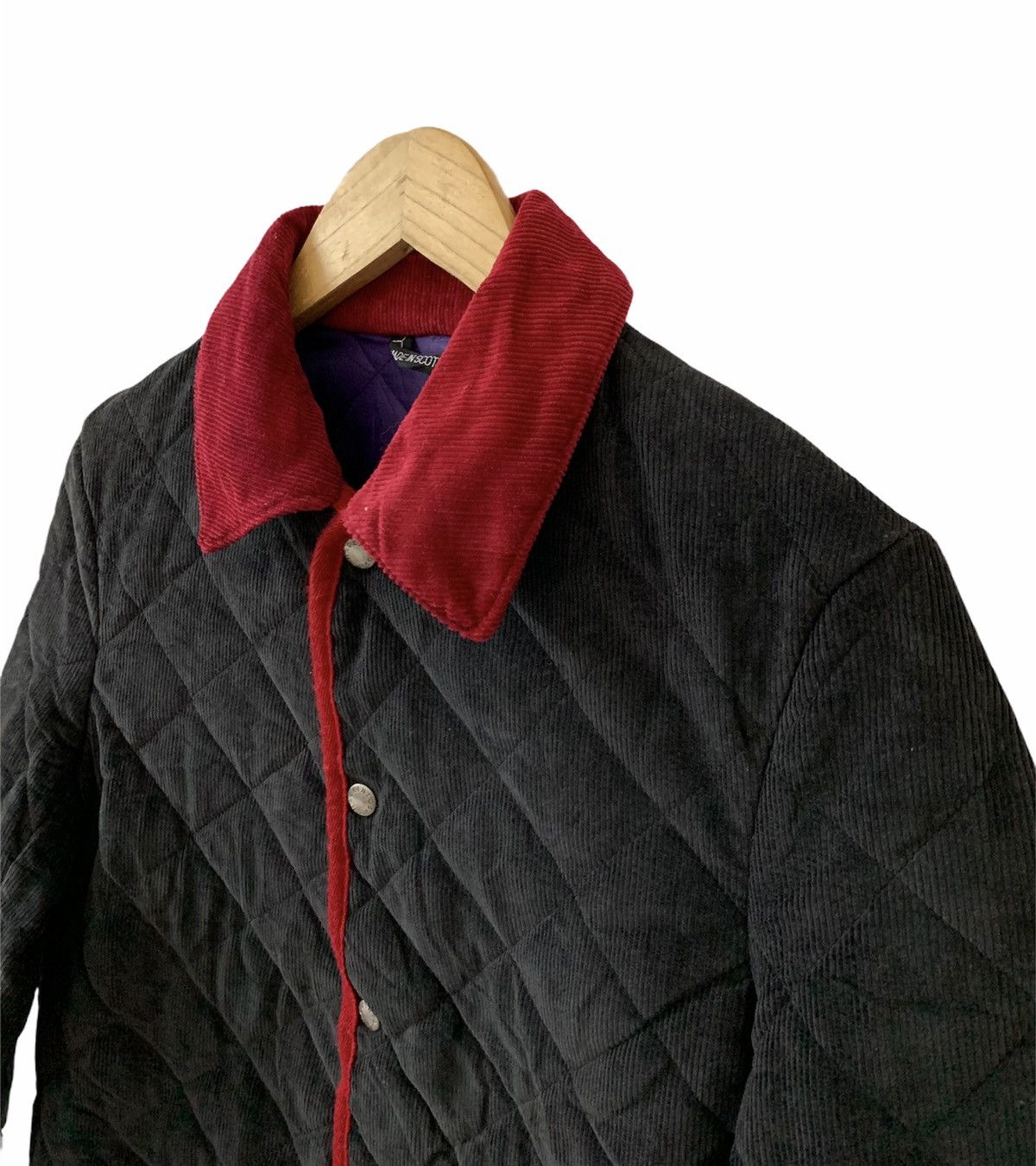 Mackintosh × Paul Smith × Vintage Mackintosh x Paul Smith Quilted Corduroy Snap Button Jacket Size US M / EU 48-50 / 2 - 4 Thumbnail