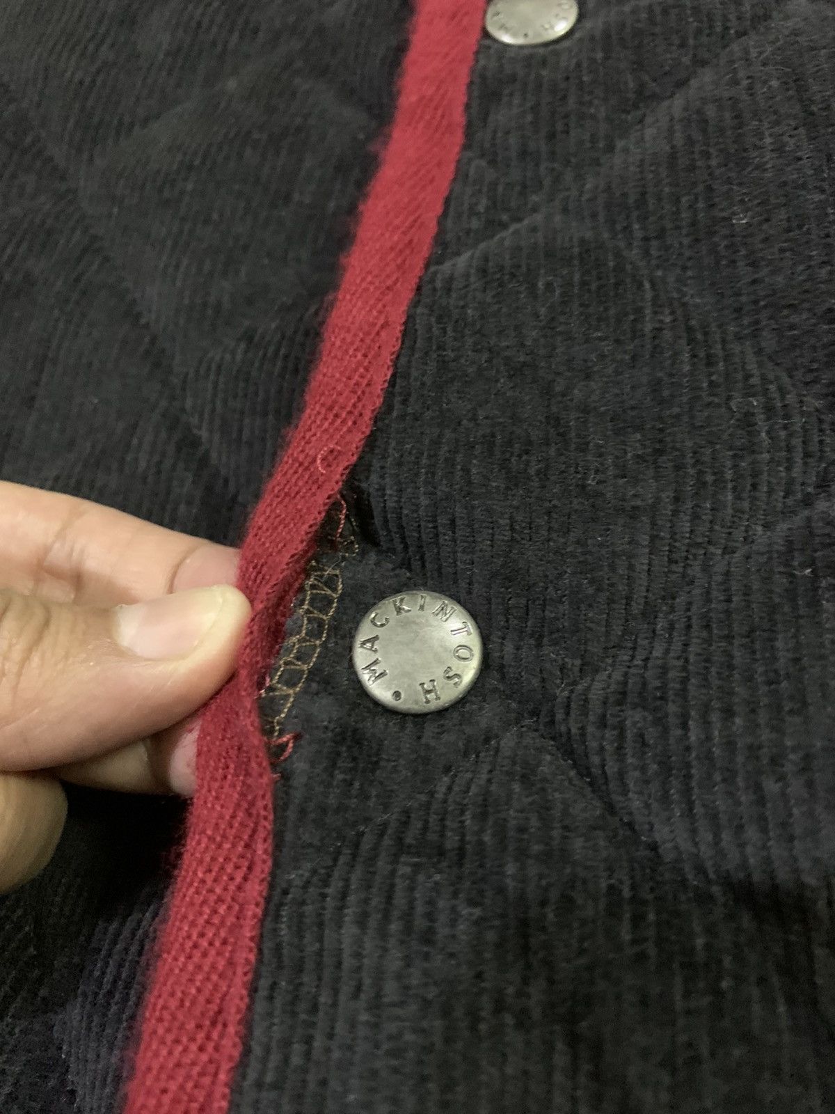 Mackintosh × Paul Smith × Vintage Mackintosh x Paul Smith Quilted Corduroy Snap Button Jacket Size US M / EU 48-50 / 2 - 14 Thumbnail
