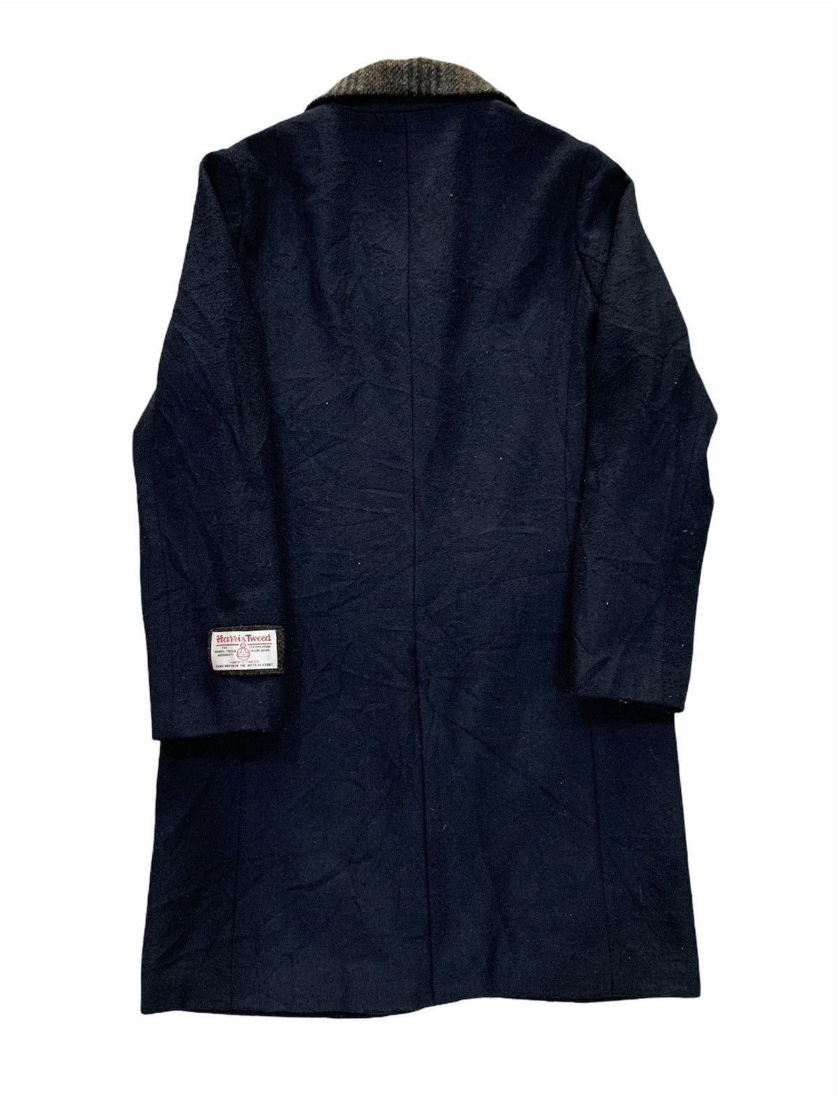 Harris Tweed Sevendays Sunday X Harris Tweed Wool Overcoat Size M / US 6-8 / IT 42-44 - 3 Thumbnail