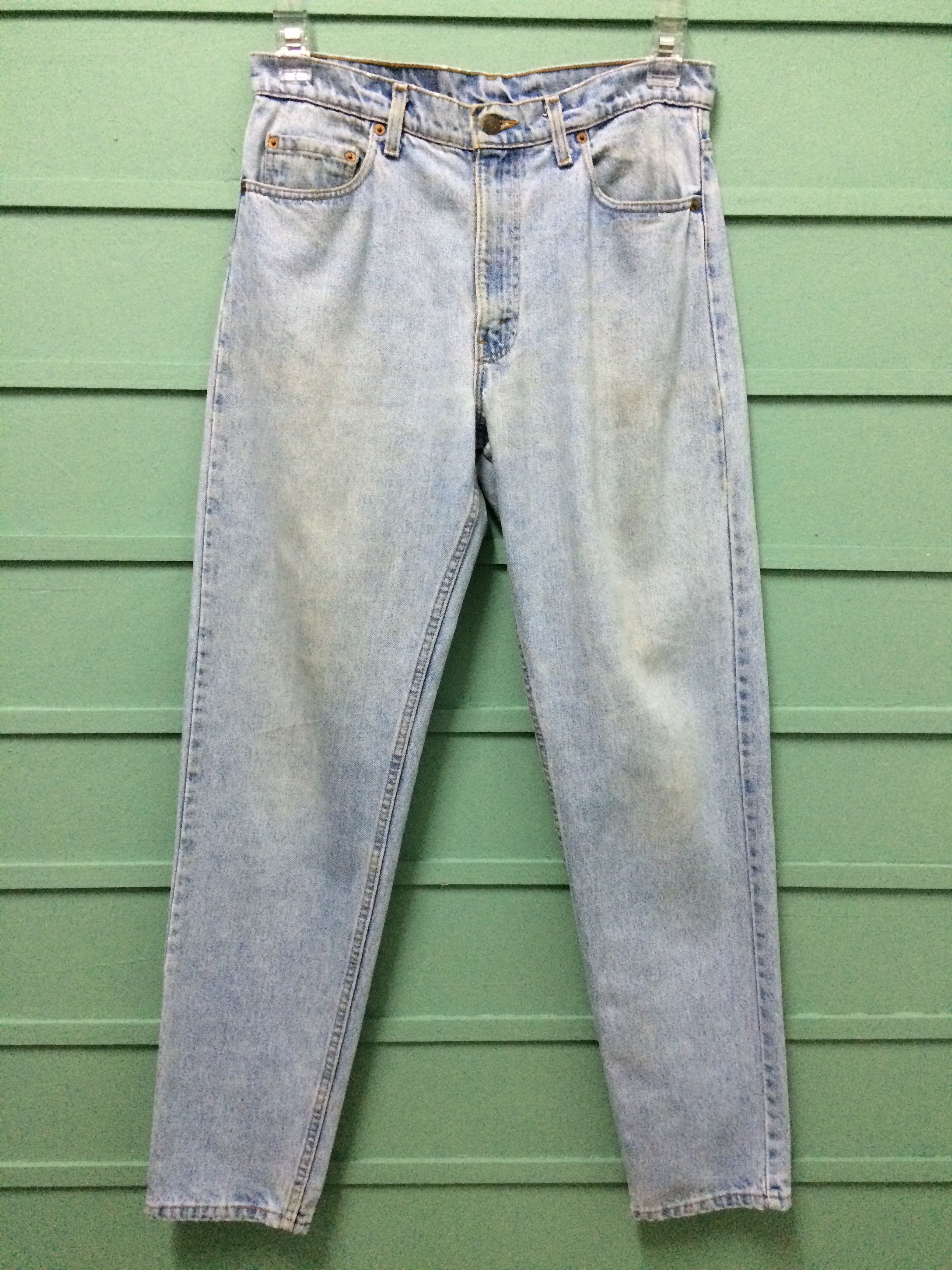 Levi's Vintage Distressed Levis 550 Jeans W33 L33 #B-138 Size 33" - 2 Thumbnail