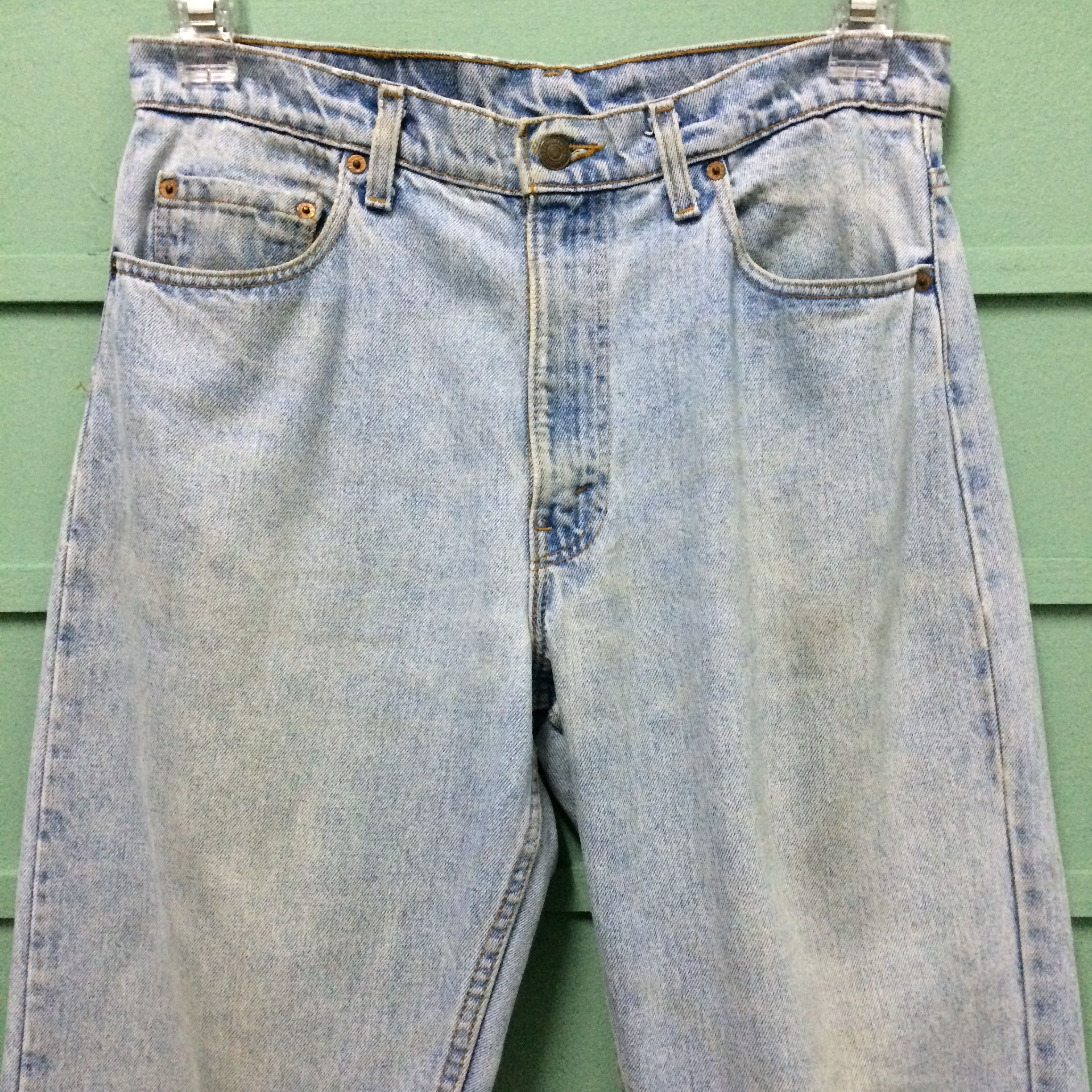 Levi's Vintage Distressed Levis 550 Jeans W33 L33 #B-138 Size 33" - 4 Thumbnail