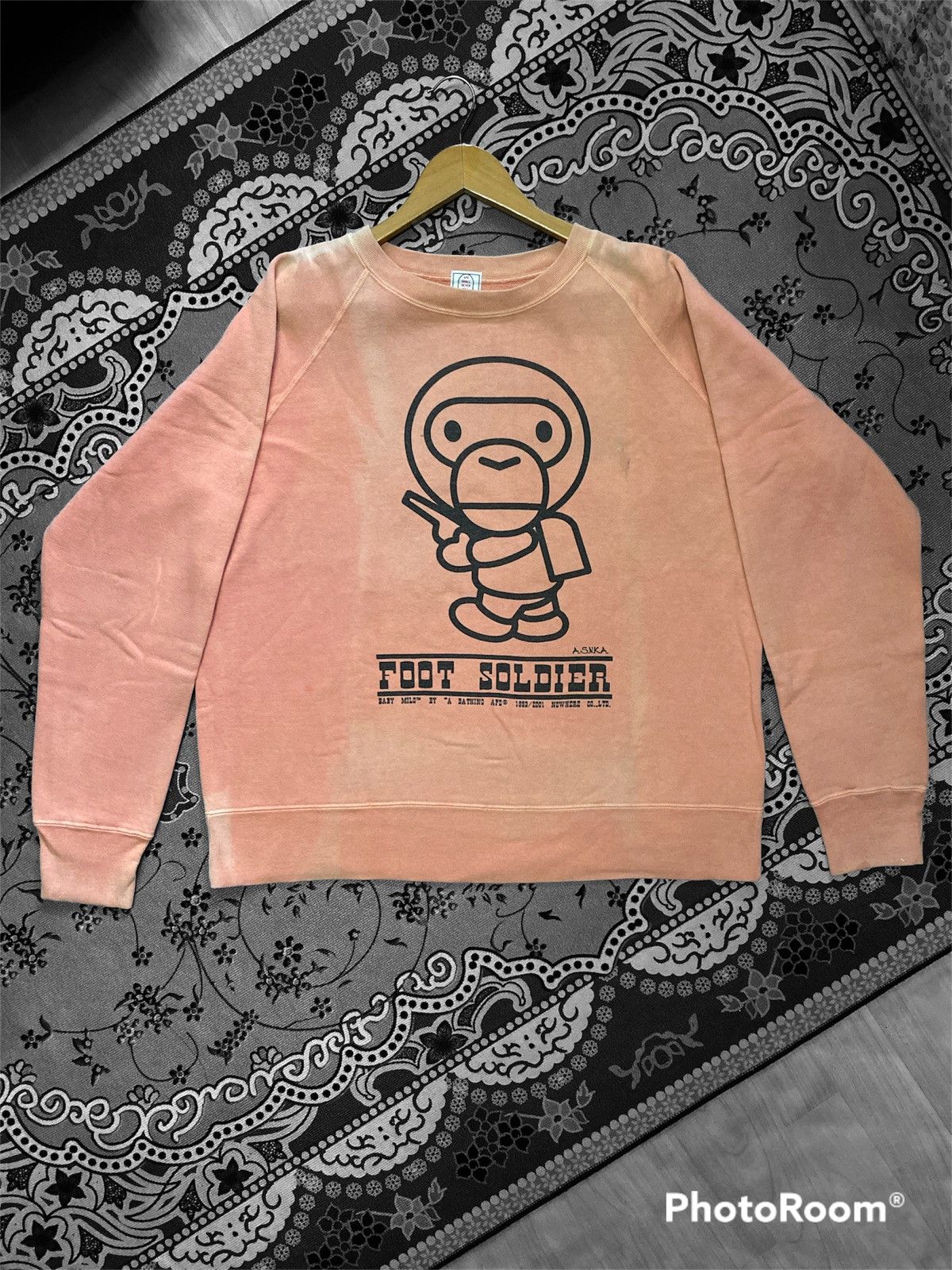 BAPE FOOT SOLDIER トレーナー 【公式通販】