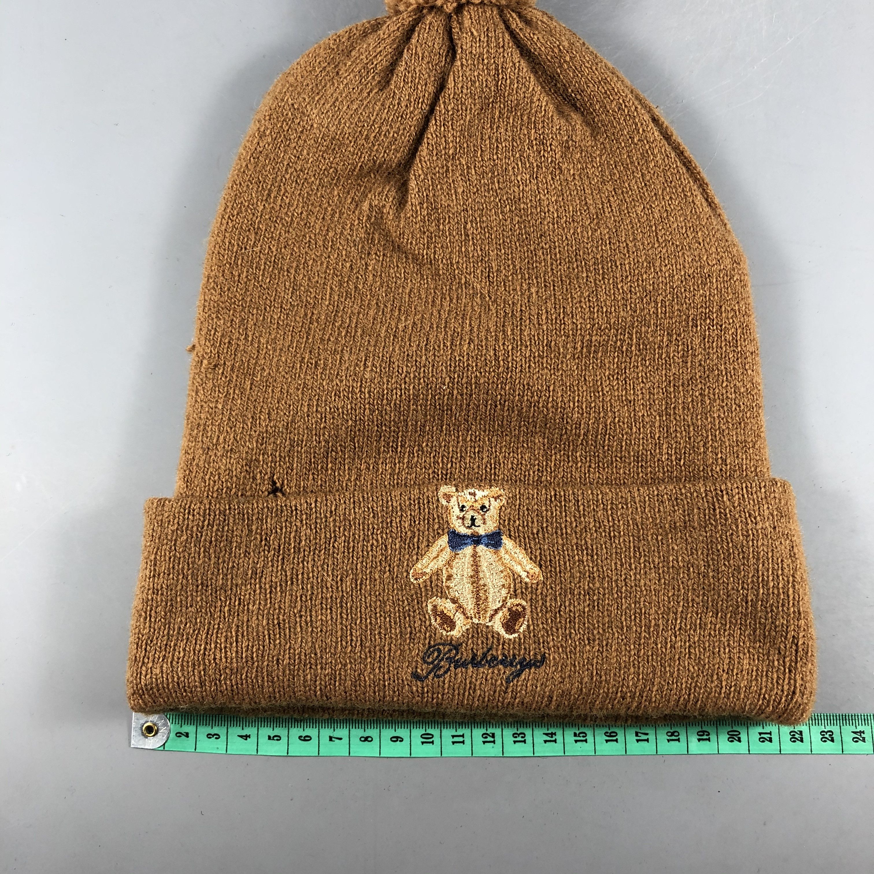 Burberry × Vintage Burberrys Beanie Snow Hat Snow Cap -B1595 Size ONE SIZE - 4 Thumbnail