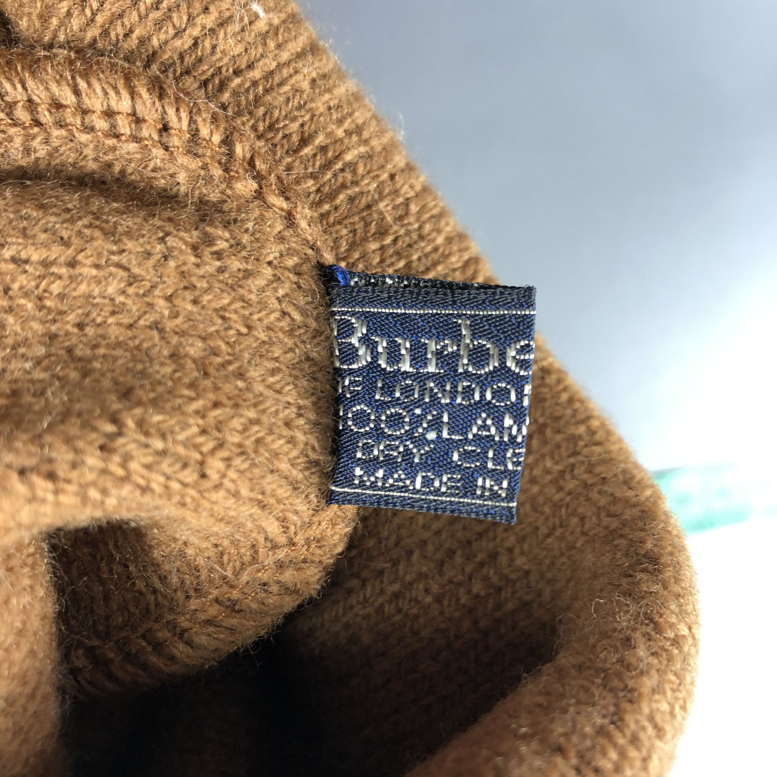 Burberry × Vintage Burberrys Beanie Snow Hat Snow Cap -B1595 Size ONE SIZE - 8 Thumbnail