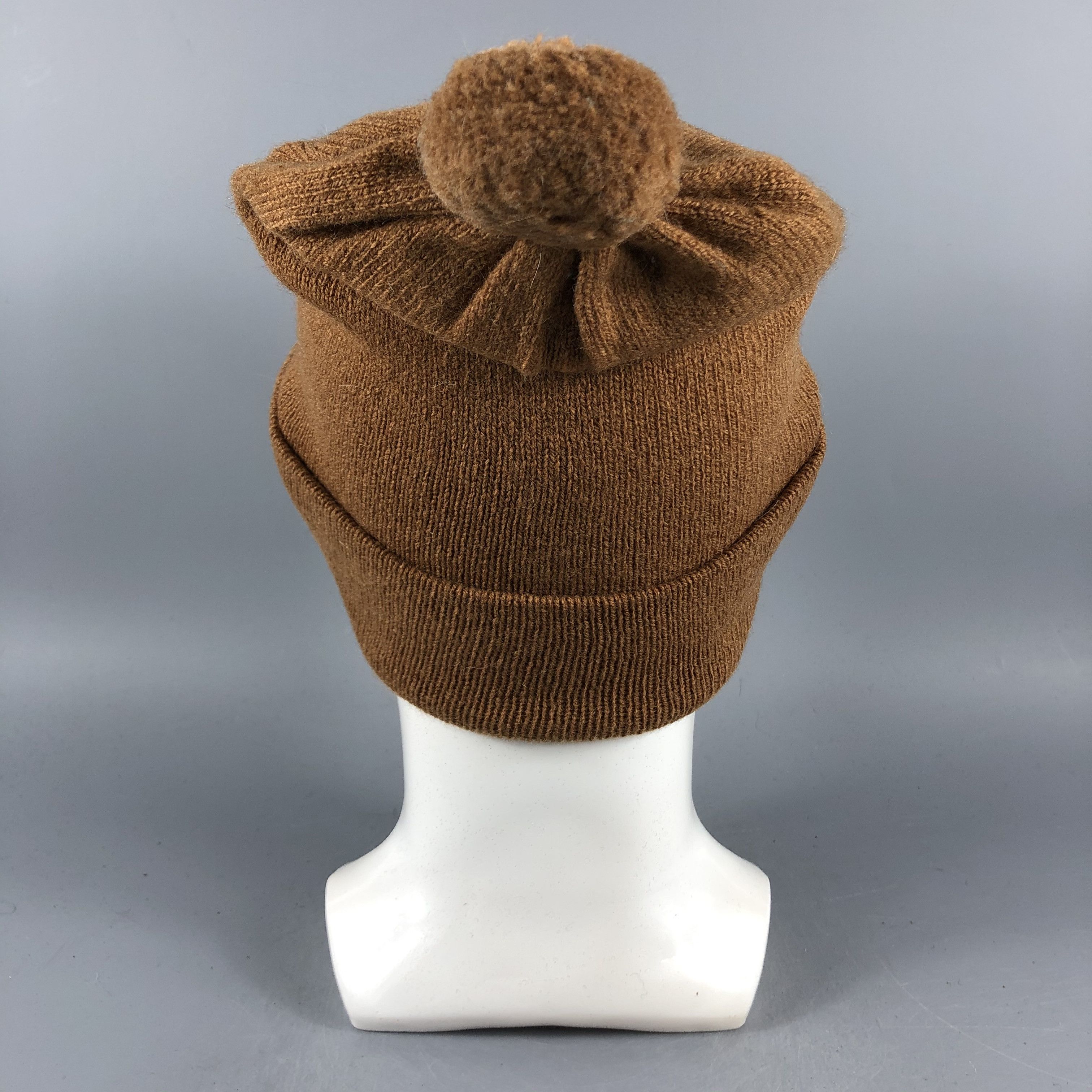 Burberry × Vintage Burberrys Beanie Snow Hat Snow Cap -B1595 Size ONE SIZE - 3 Thumbnail
