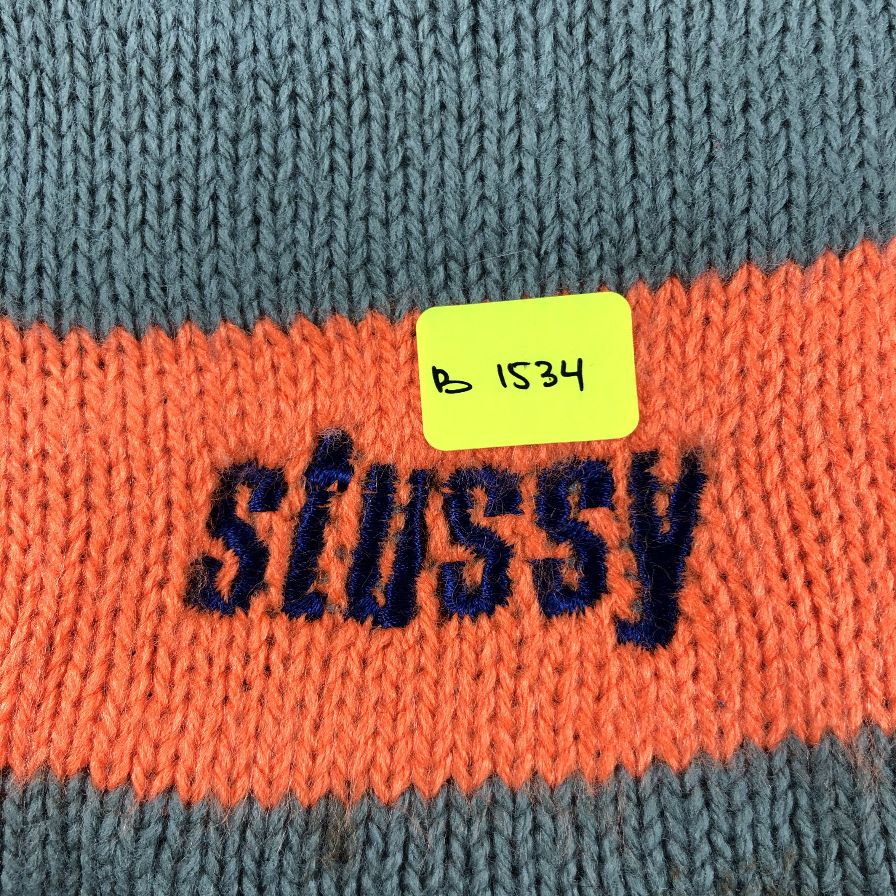 Stussy × Vintage Stussy Beanie Snow Hat Snow Cap -B1534 Size ONE SIZE - 10 Thumbnail