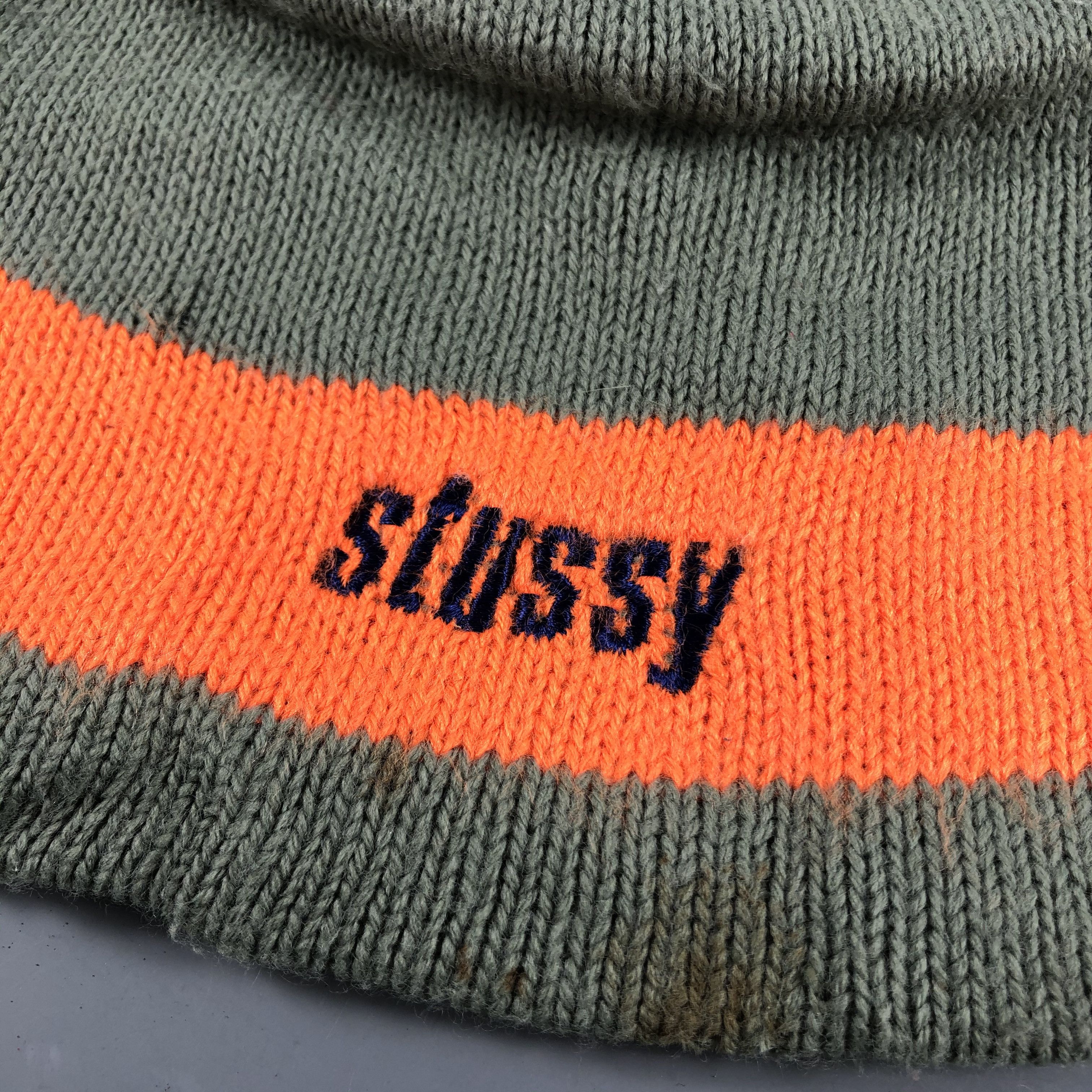 Stussy × Vintage Stussy Beanie Snow Hat Snow Cap -B1534 Size ONE SIZE - 5 Thumbnail