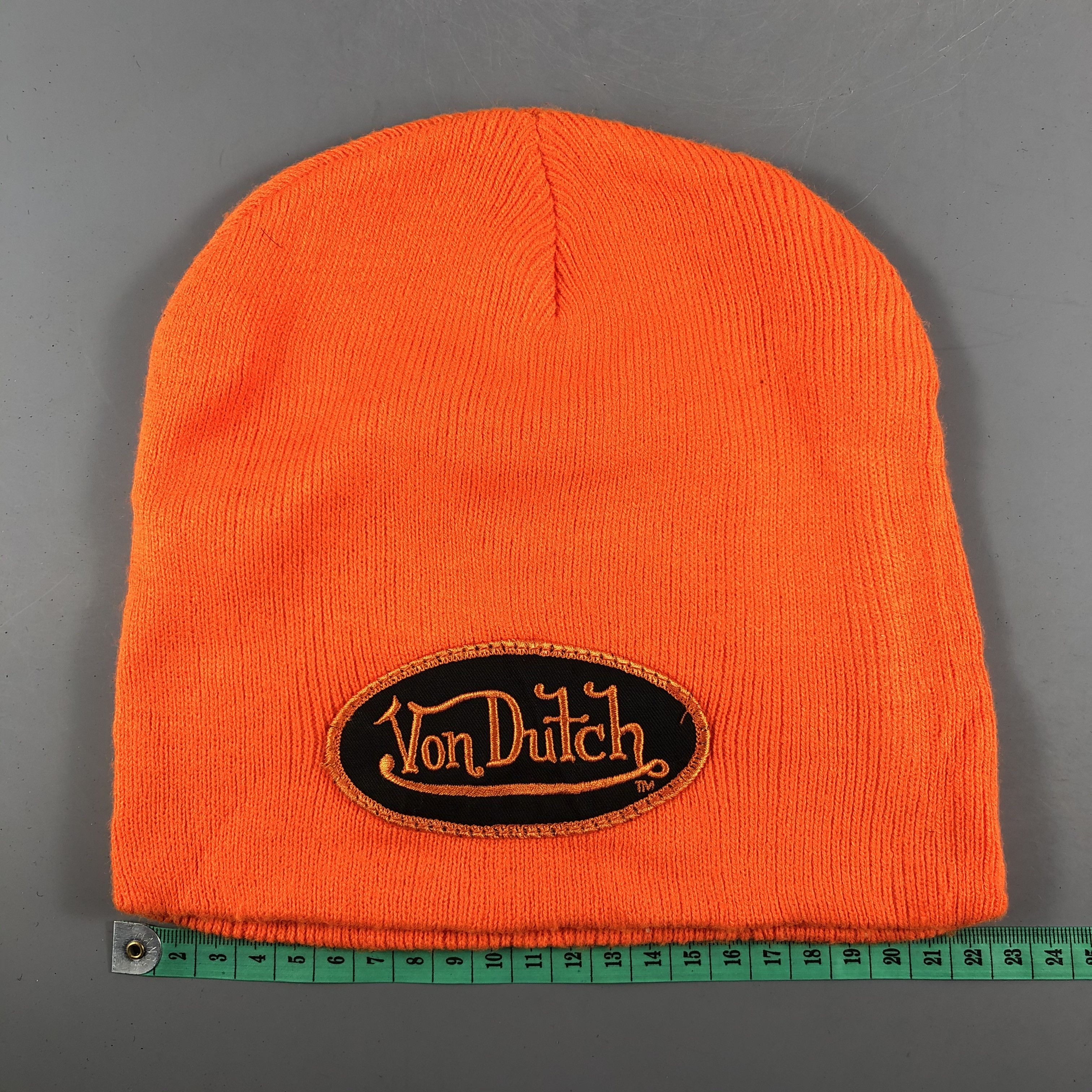 Vintage × Von Dutch Von Dutch Bobble Beanie Snow Hat Snow Cap -B1508 Size ONE SIZE - 4 Thumbnail