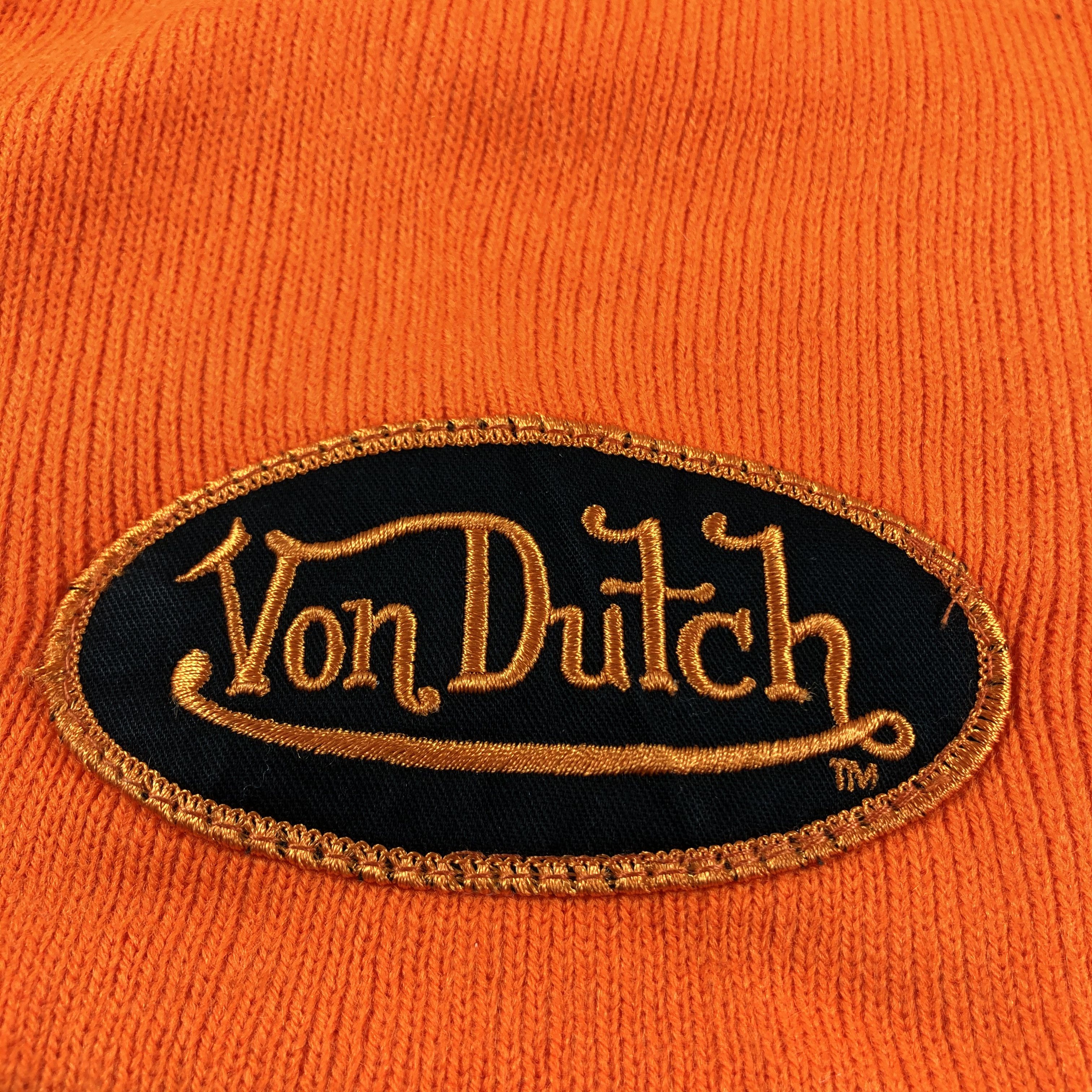 Vintage × Von Dutch Von Dutch Bobble Beanie Snow Hat Snow Cap -B1508 Size ONE SIZE - 5 Thumbnail