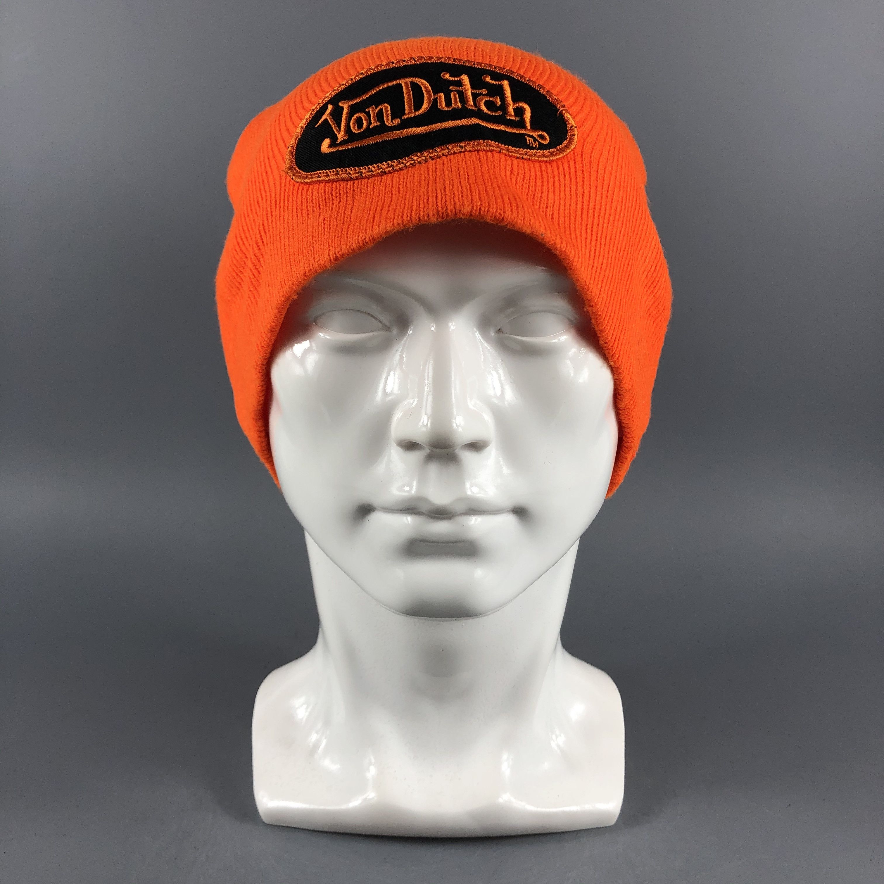Vintage × Von Dutch Von Dutch Bobble Beanie Snow Hat Snow Cap -B1508 Size ONE SIZE - 1 Thumbnail