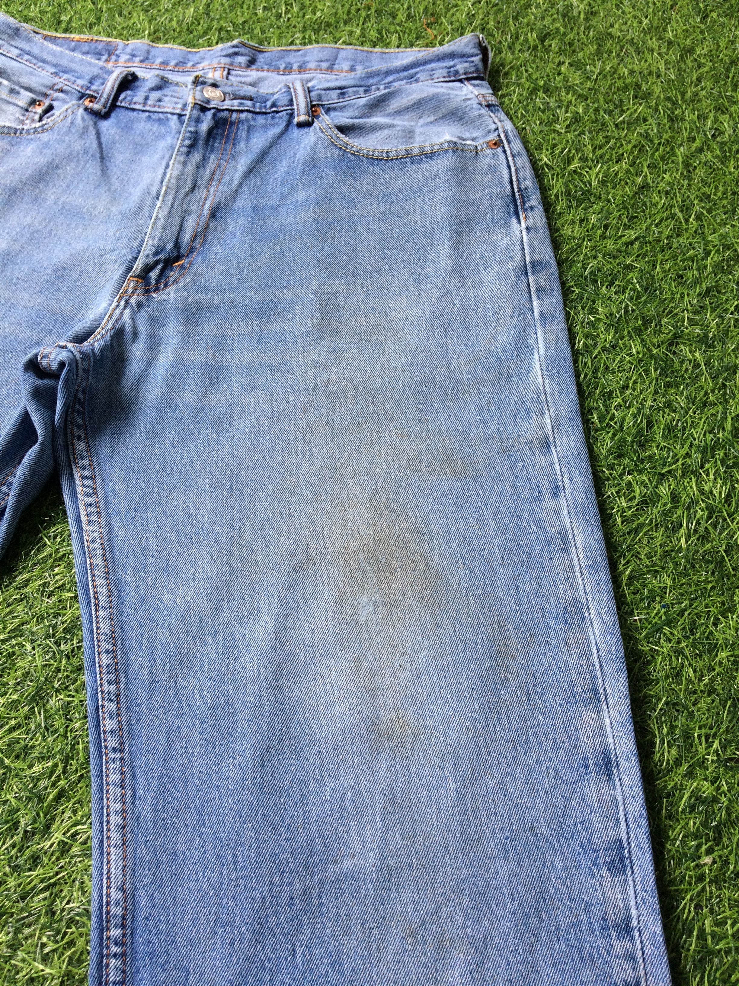 Levi's Vintage Distressed Levis 550 Jeans W33 L29 #B-492 Size 33" - 8 Thumbnail