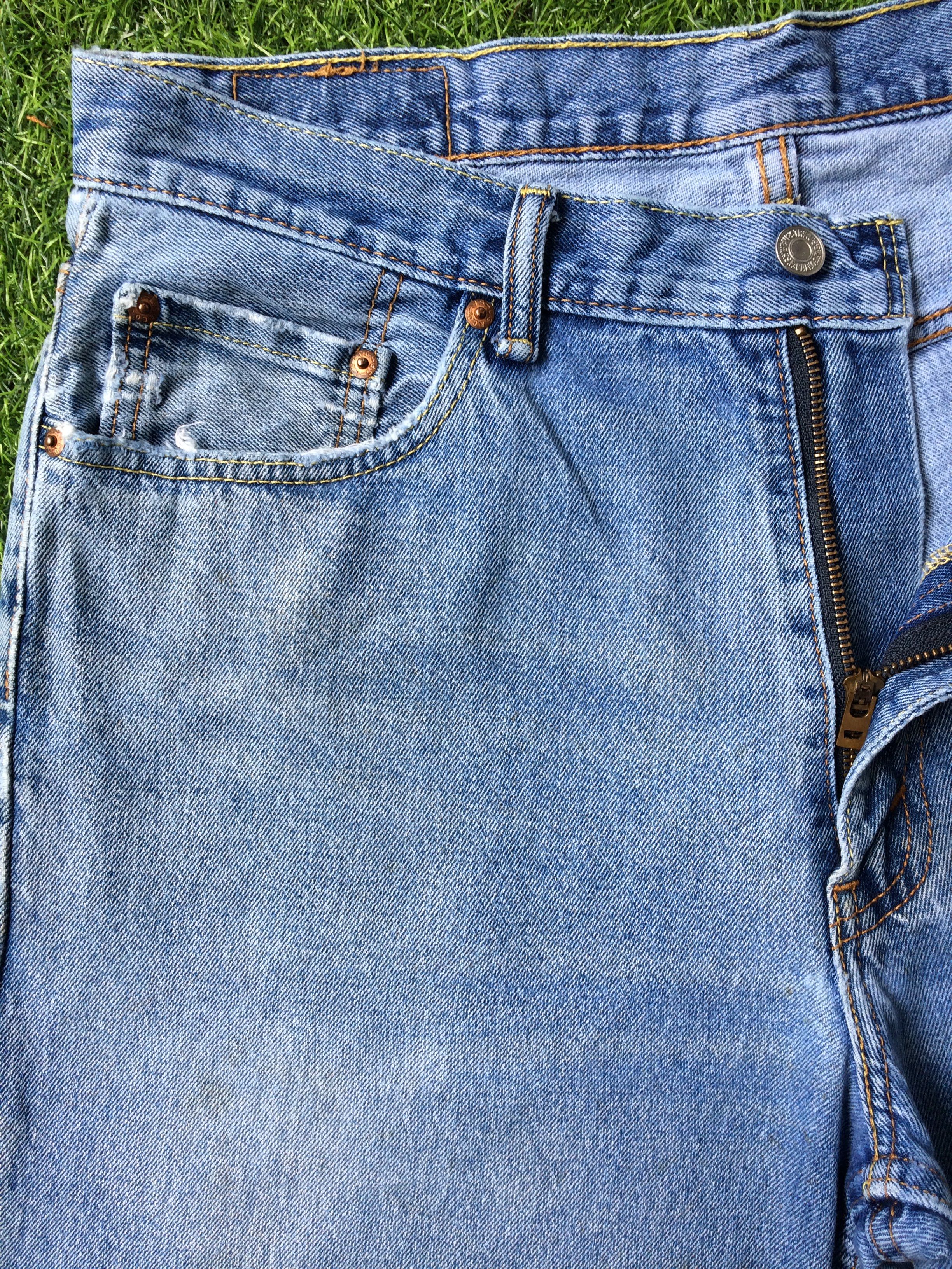 Levi's Vintage Distressed Levis 550 Jeans W33 L29 #B-492 Size 33" - 5 Thumbnail