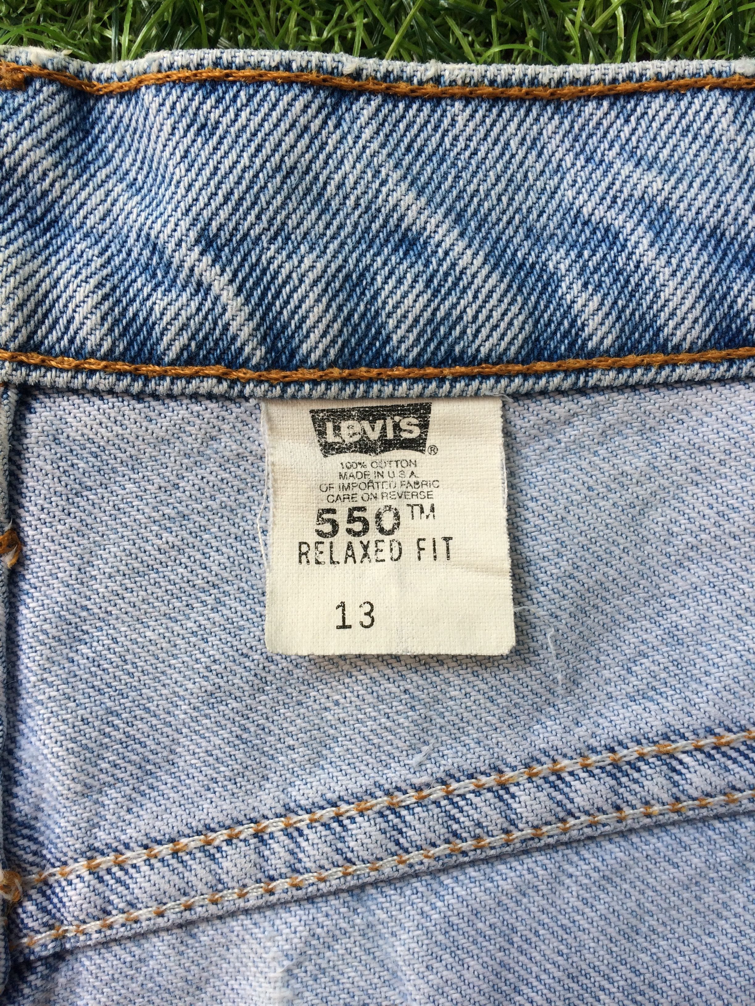 Levi's Vintage Levis 550 Shorts Jeans #B-758 Size US 32 / EU 48 - 10 Thumbnail