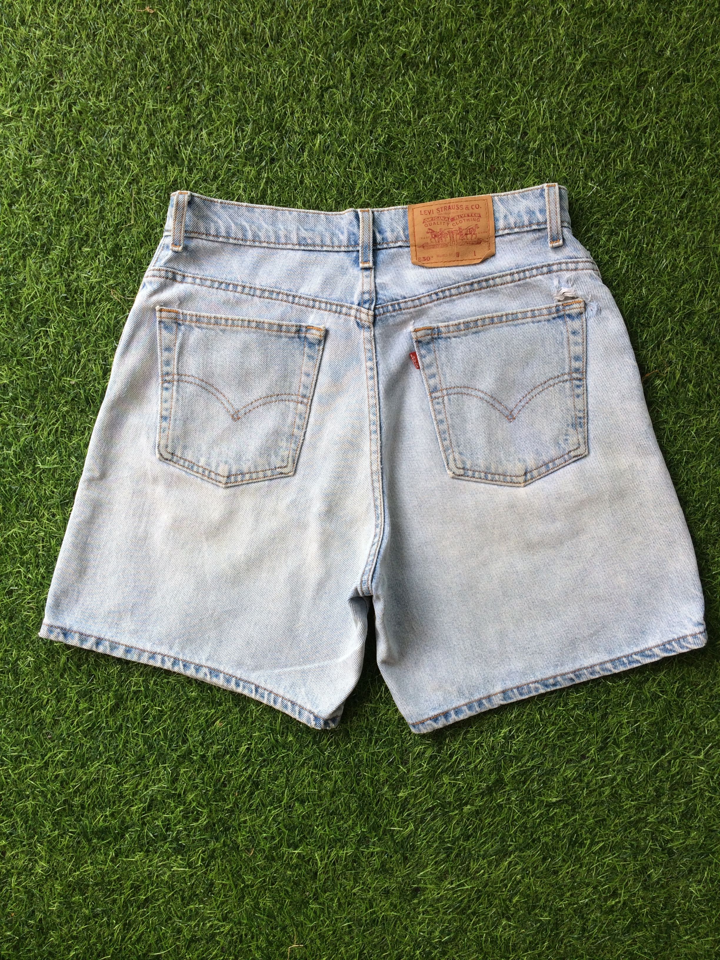 Levi's Vintage Levis 550 Shorts Jeans #B-758 Size US 32 / EU 48 - 2 Thumbnail