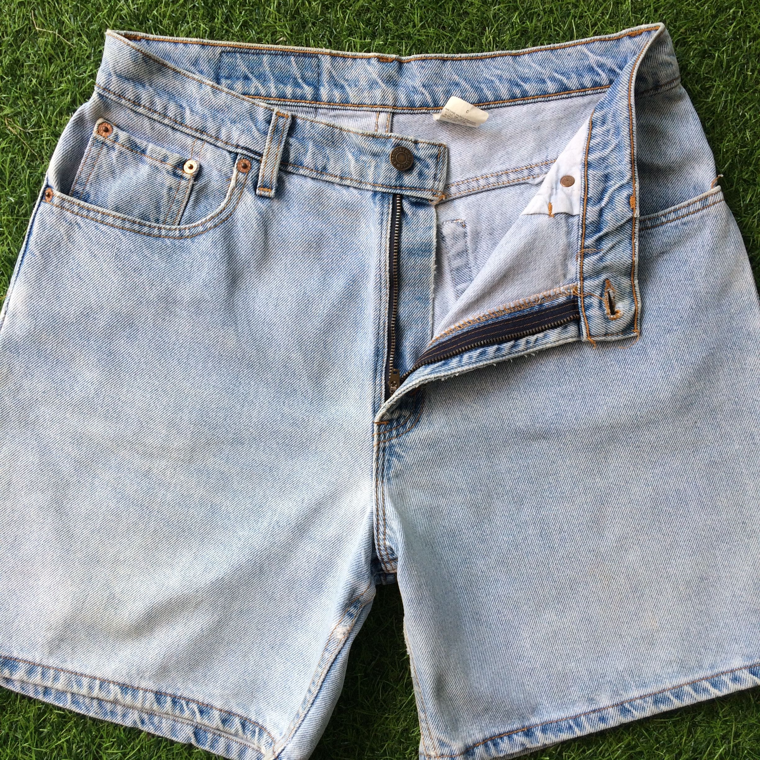 Levi's Vintage Levis 550 Shorts Jeans #B-758 Size US 32 / EU 48 - 4 Thumbnail