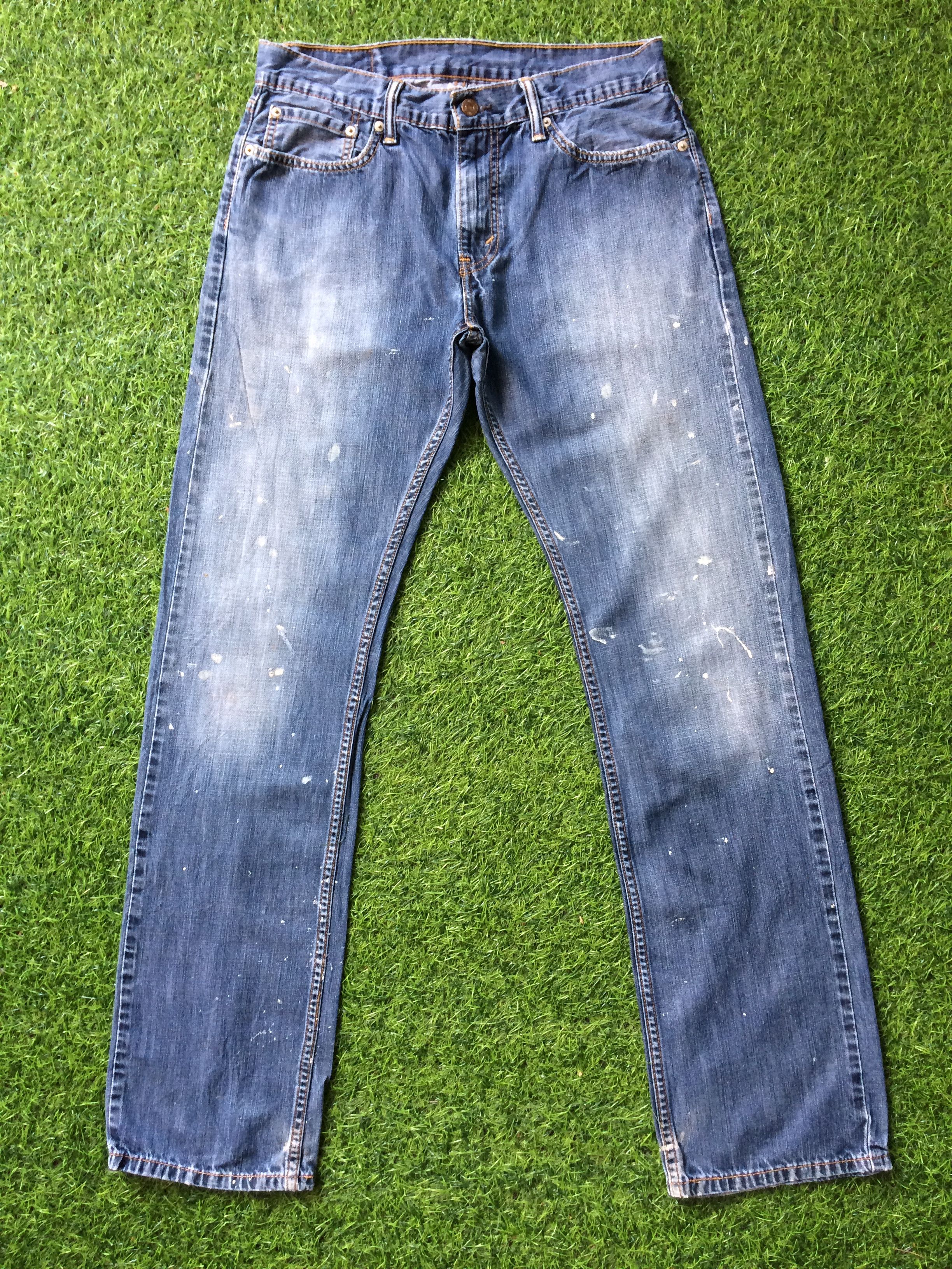 Levi's Levi's 514 Paint Splatter Jeans #B-860 Size US 31 - 1 Thumbnail