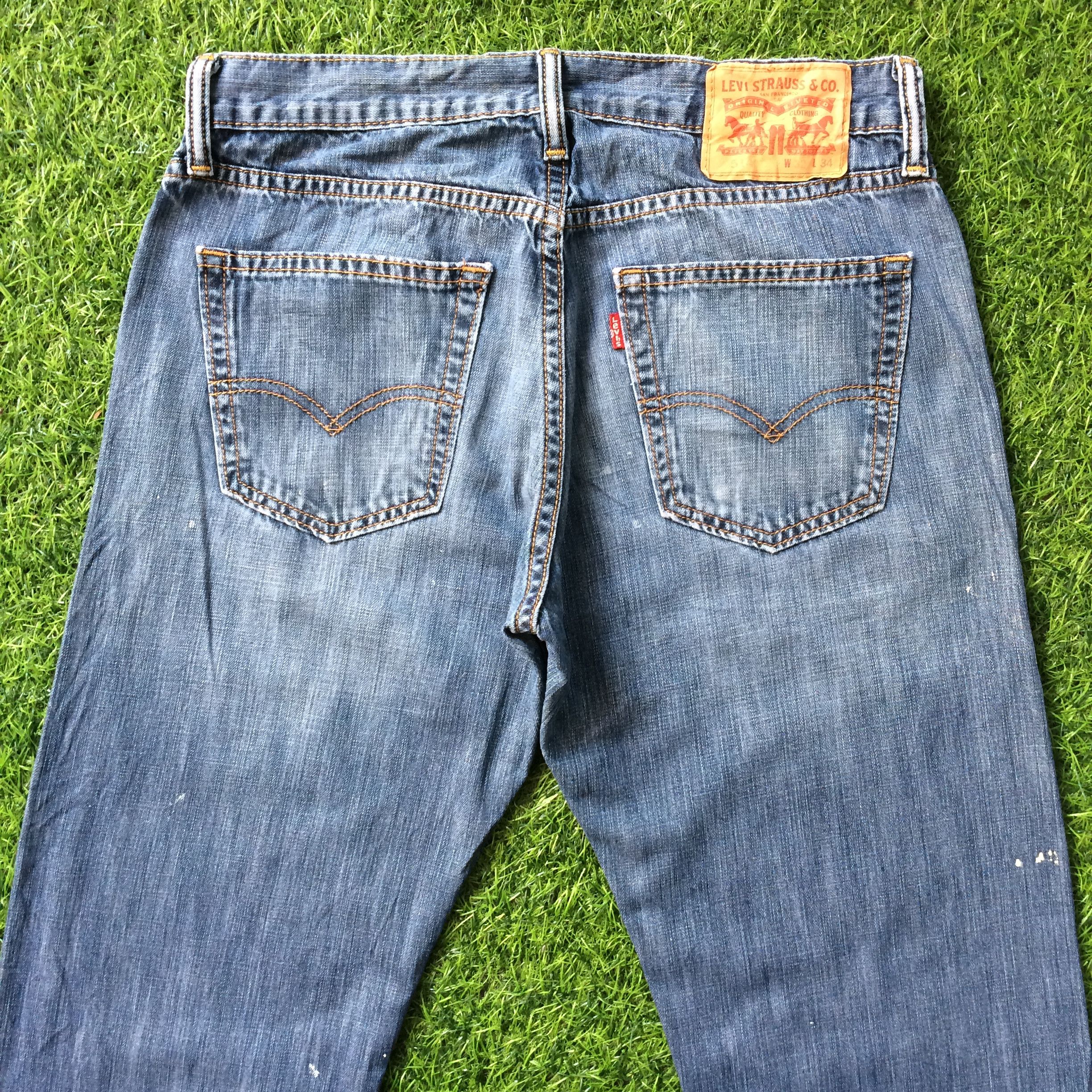Levi's Levi's 514 Paint Splatter Jeans #B-860 Size US 31 - 4 Thumbnail