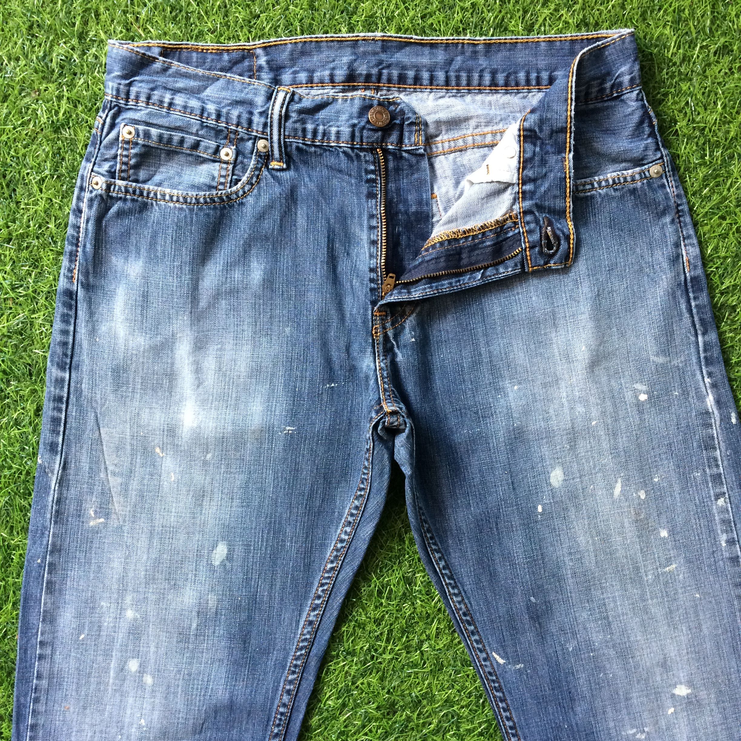 Levi's Levi's 514 Paint Splatter Jeans #B-860 Size US 31 - 3 Thumbnail