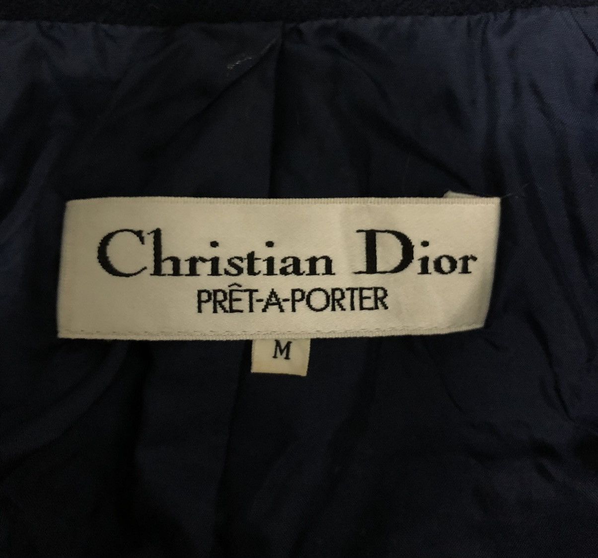 Christian Dior Monsieur × Designer CHRISTIAN DIOR PRET A PORTER NAVY BLUE BLAZER Size US M / EU 48-50 / 2 - 11 Thumbnail