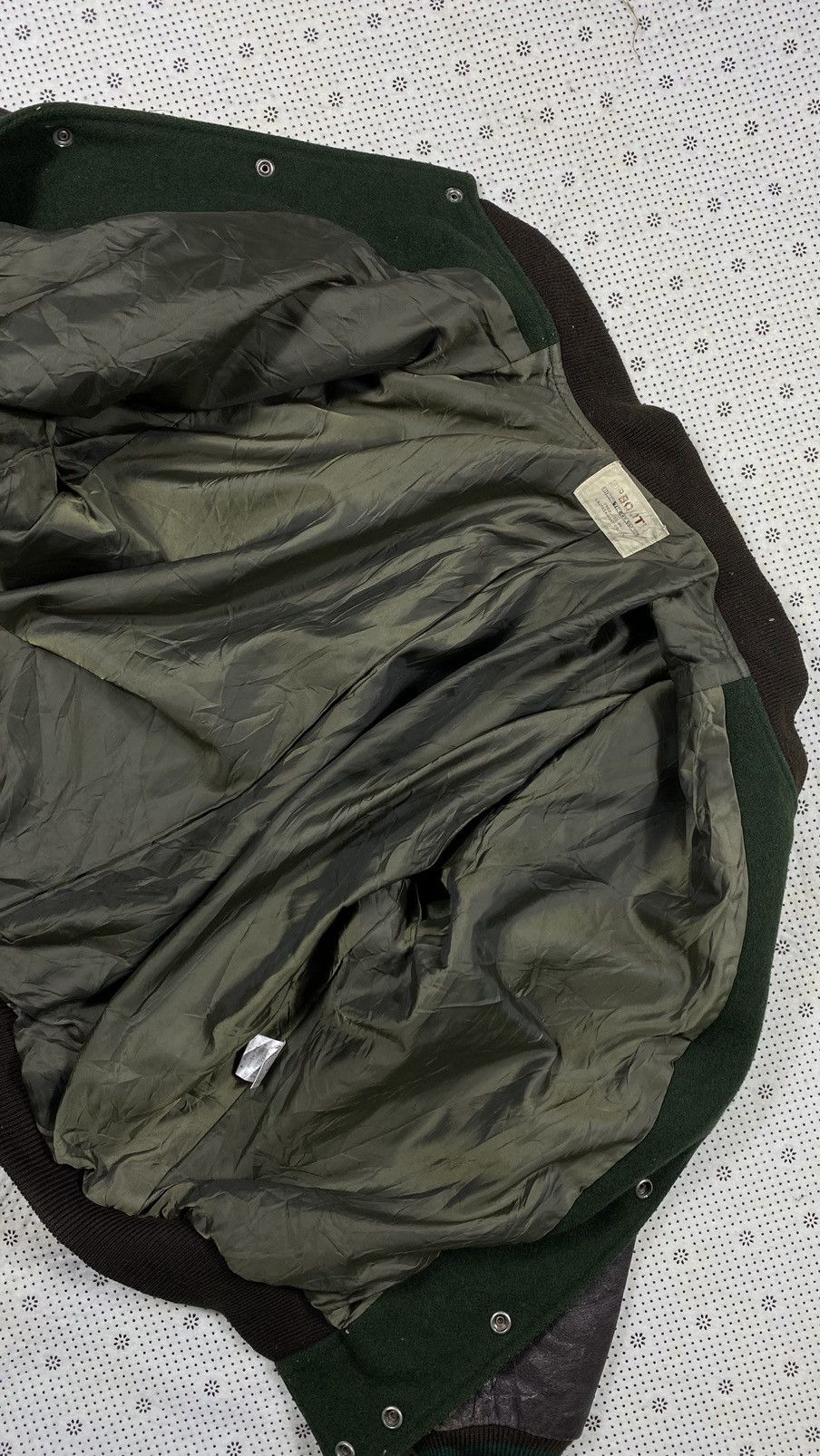Japanese Brand 2nd Booth Wool/Leather Jacket Size US L / EU 52-54 / 3 - 7 Thumbnail