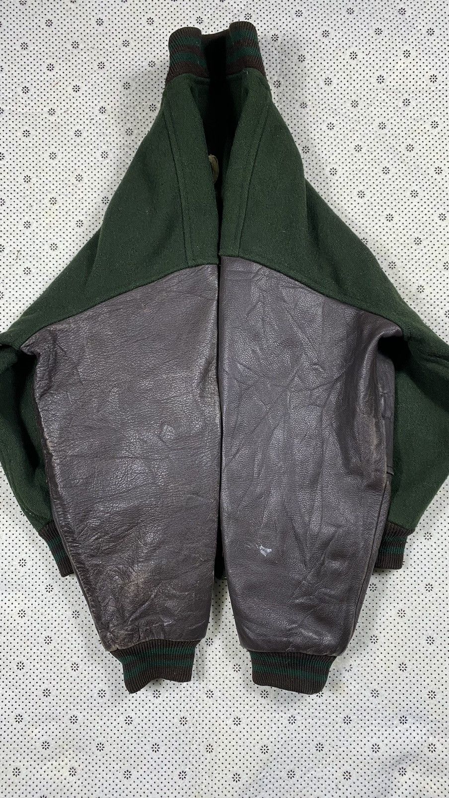 Japanese Brand 2nd Booth Wool/Leather Jacket Size US L / EU 52-54 / 3 - 4 Thumbnail