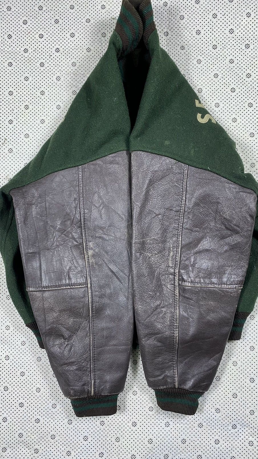 Japanese Brand 2nd Booth Wool/Leather Jacket Size US L / EU 52-54 / 3 - 2 Thumbnail