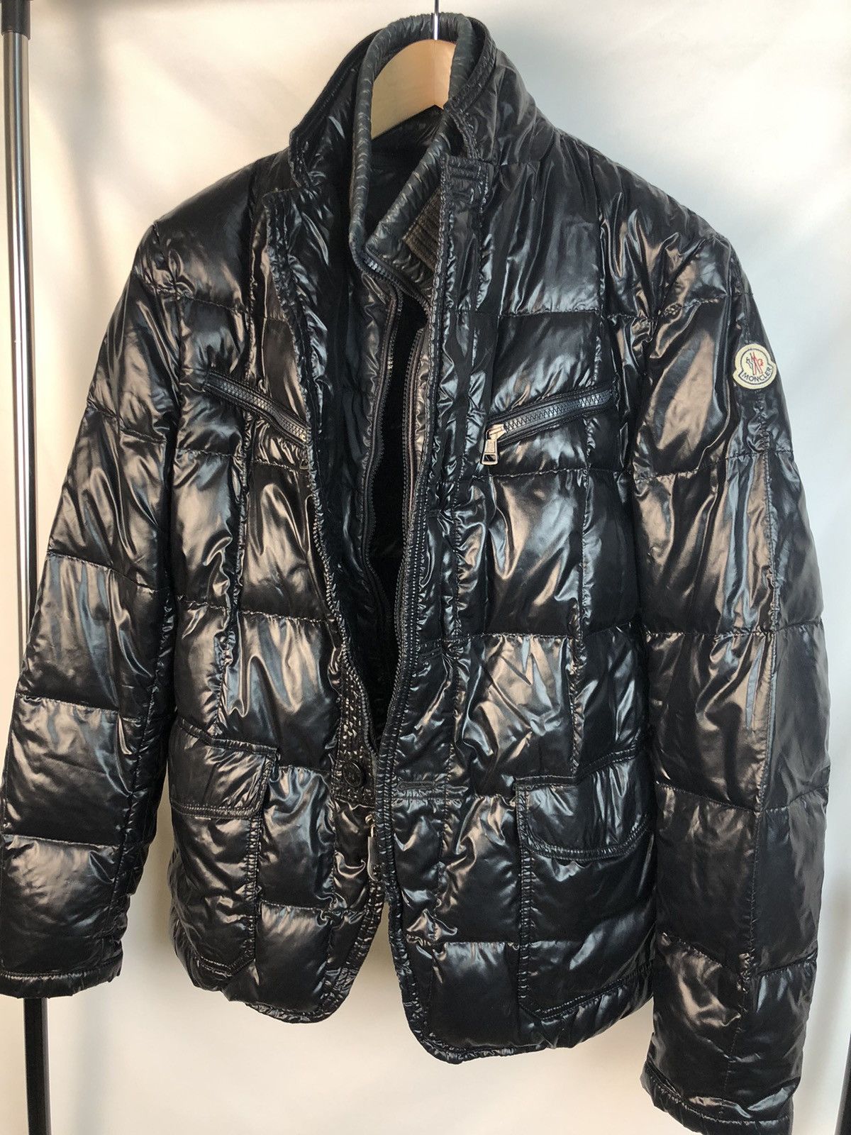 Moncler Moncler Mayenne black puffer jacket Maya | Grailed
