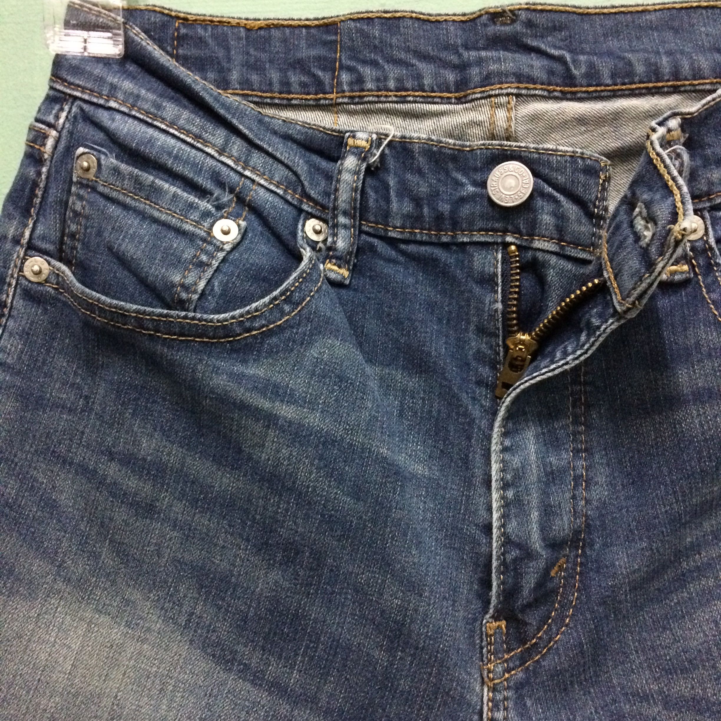 Levi's × Vintage Vintage Distressed Levis 505 Red Tab Ladies Jeans #B-220 Size 28" / US 6 / IT 42 - 5 Thumbnail