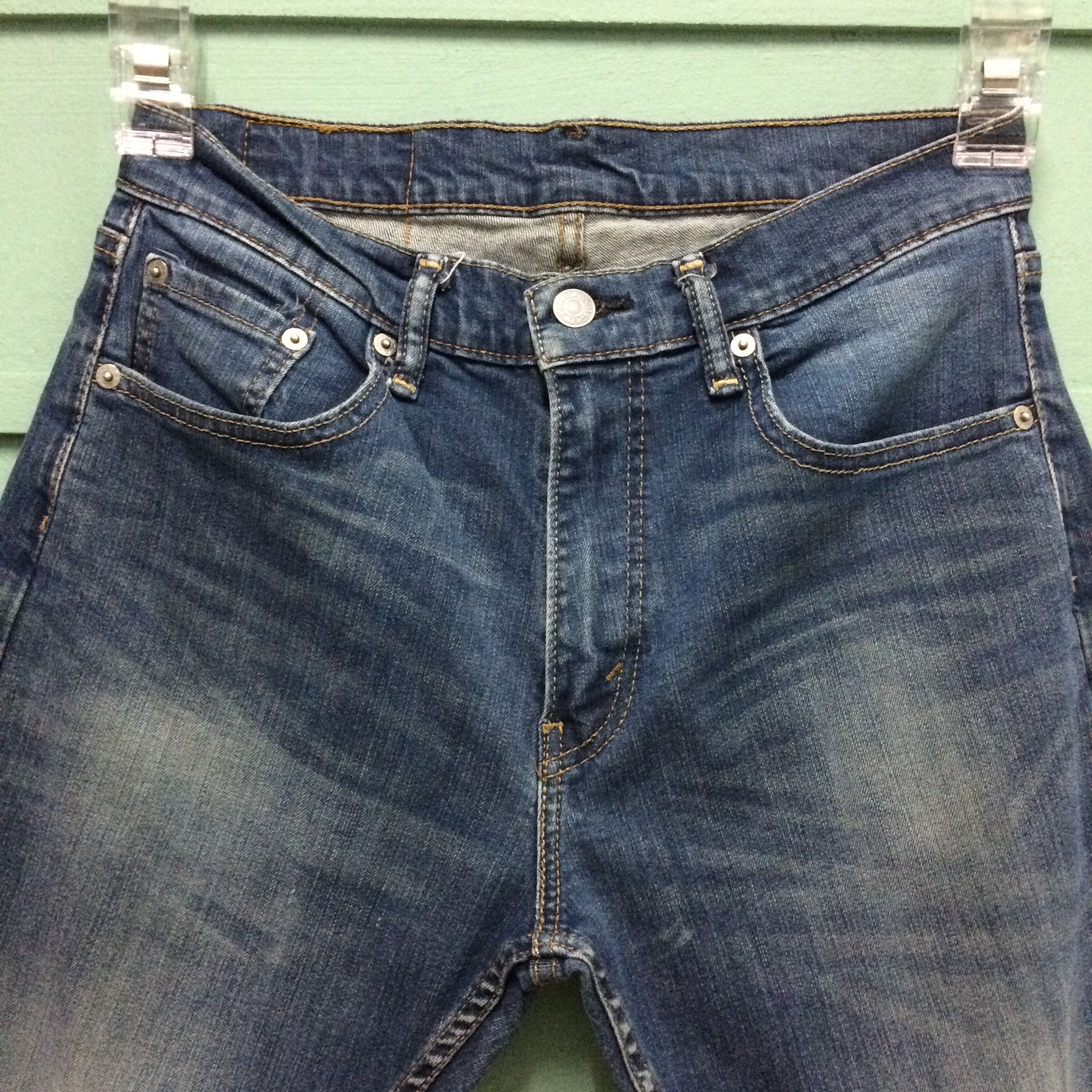 Levi's × Vintage Vintage Distressed Levis 505 Red Tab Ladies Jeans #B-220 Size 28" / US 6 / IT 42 - 4 Thumbnail