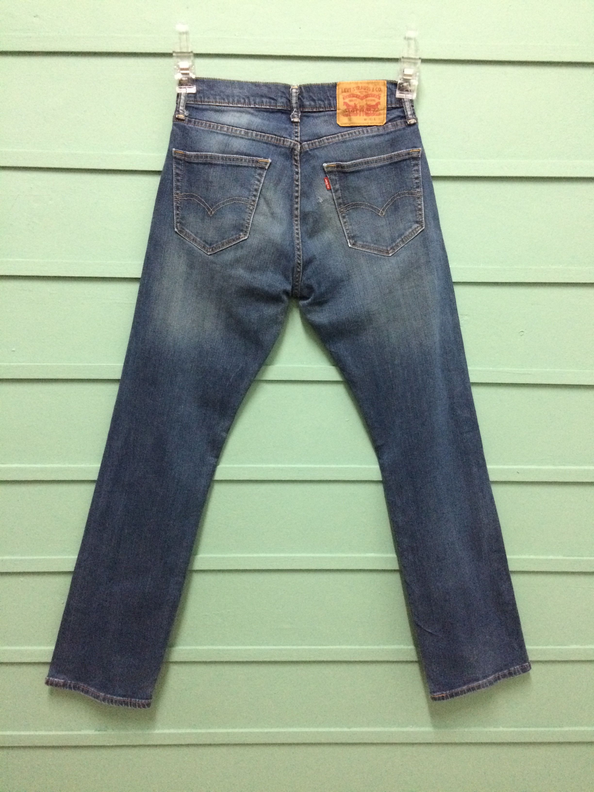 Levi's × Vintage Vintage Distressed Levis 505 Red Tab Ladies Jeans #B-220 Size 28" / US 6 / IT 42 - 3 Thumbnail