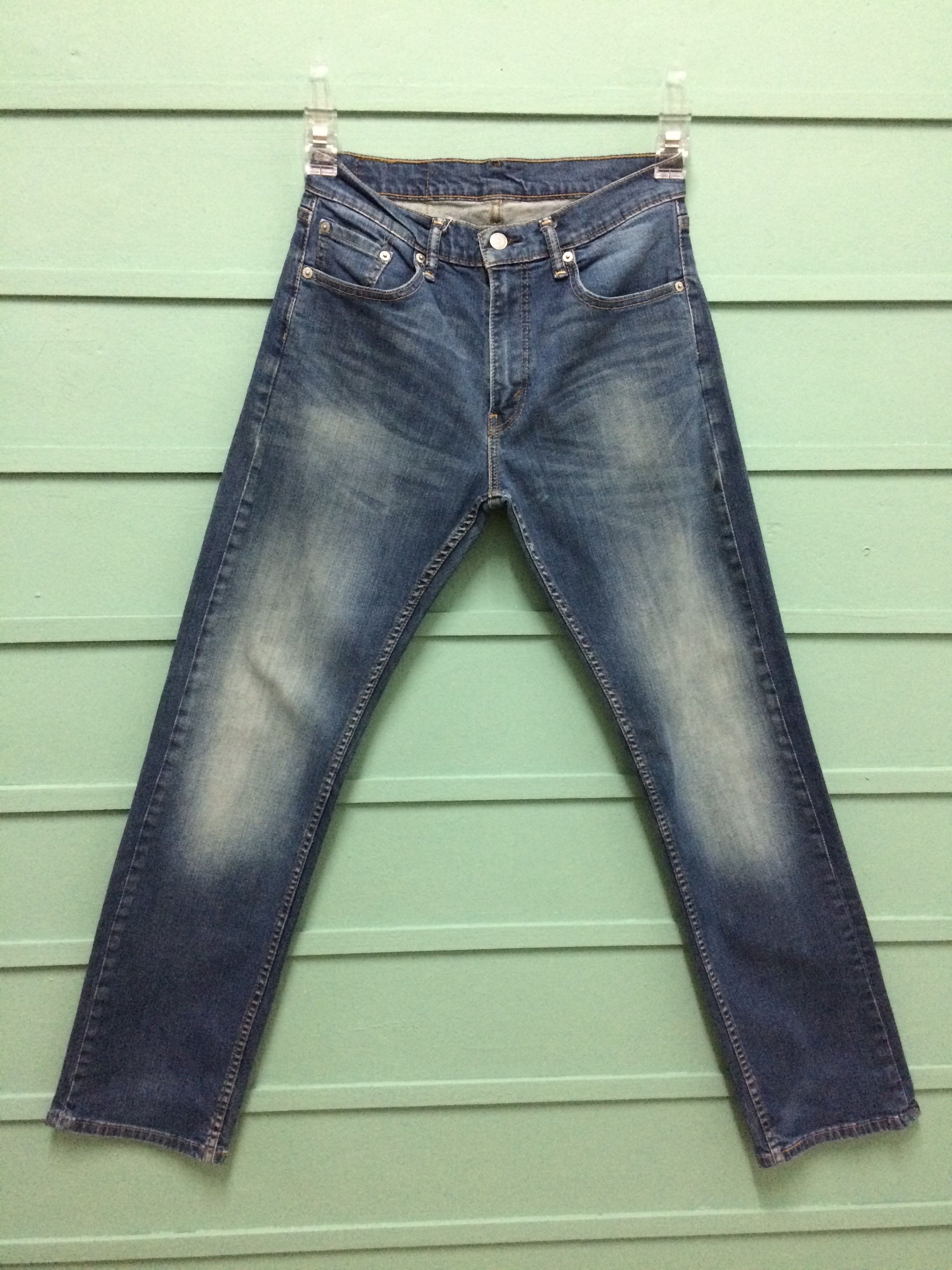 Levi's × Vintage Vintage Distressed Levis 505 Red Tab Ladies Jeans #B-220 Size 28" / US 6 / IT 42 - 2 Thumbnail