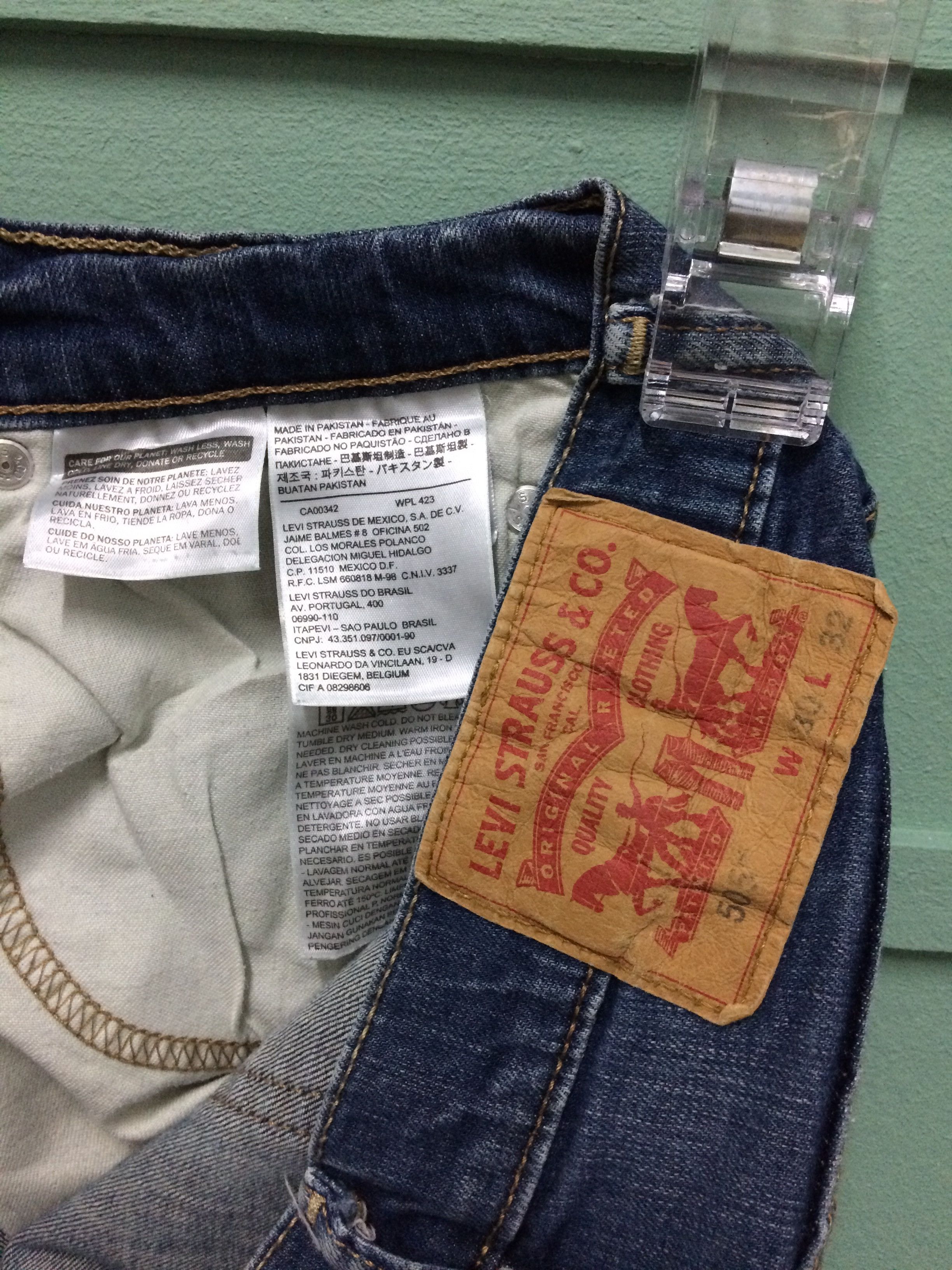 Levi's × Vintage Vintage Distressed Levis 505 Red Tab Ladies Jeans #B-220 Size 28" / US 6 / IT 42 - 10 Thumbnail
