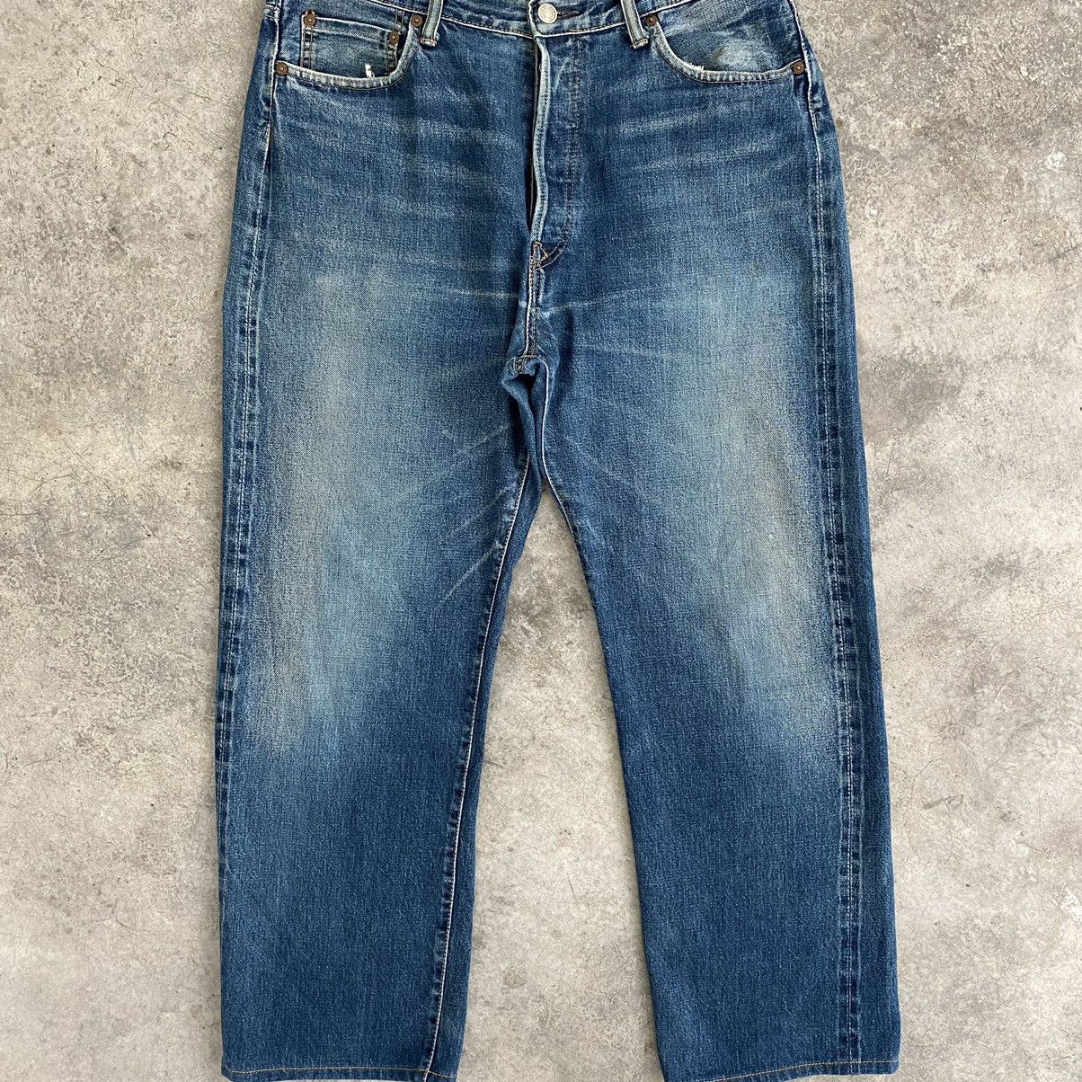 Hysteric Glamour 1990’s Hysteric Glamour Kinky Faded Selvedge Jeans Size US 35 - 4 Thumbnail
