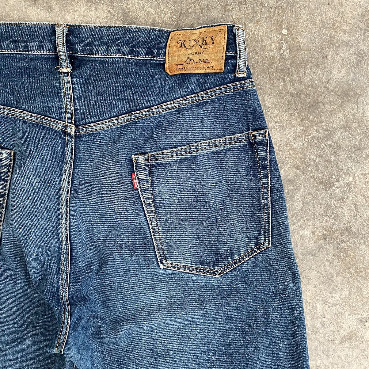 Hysteric Glamour 1990’s Hysteric Glamour Kinky Faded Selvedge Jeans Size US 35 - 16 Thumbnail