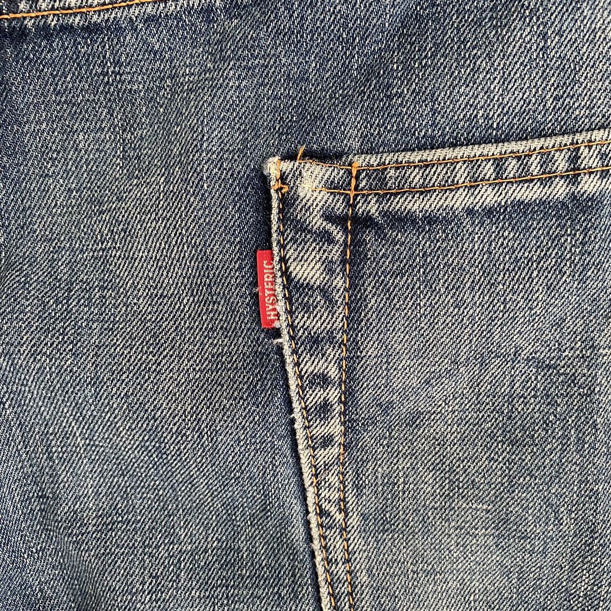 Hysteric Glamour 1990’s Hysteric Glamour Kinky Faded Selvedge Jeans Size US 35 - 17 Thumbnail