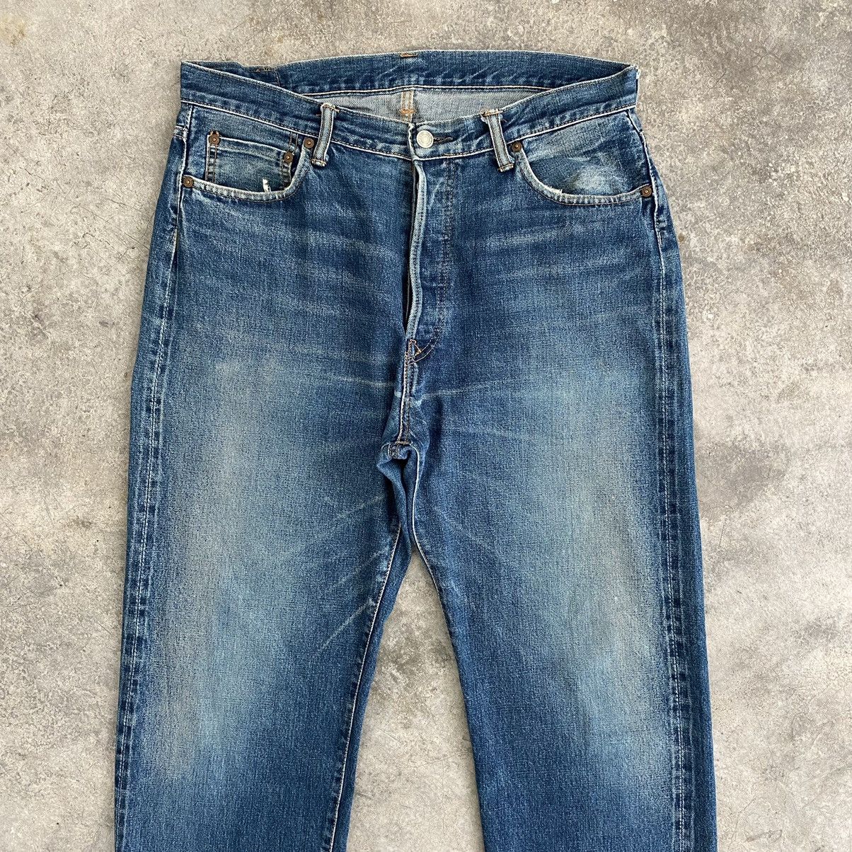 Hysteric Glamour 1990’s Hysteric Glamour Kinky Faded Selvedge Jeans Size US 35 - 5 Thumbnail