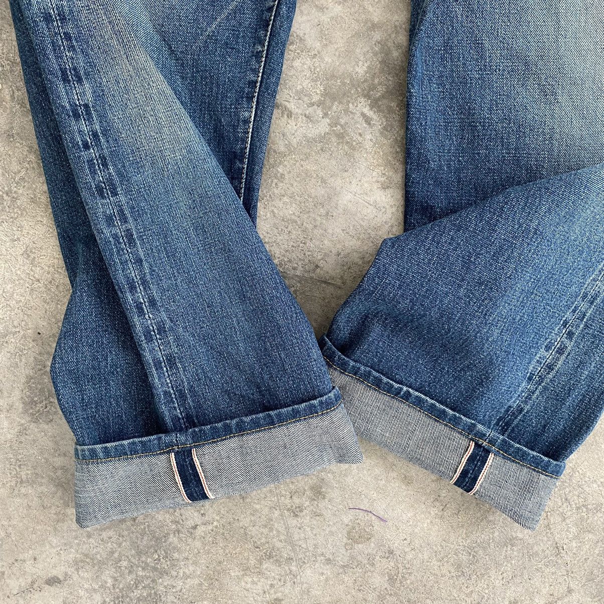 Hysteric Glamour 1990’s Hysteric Glamour Kinky Faded Selvedge Jeans Size US 35 - 2 Thumbnail