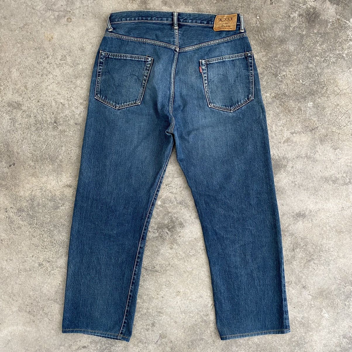 Hysteric Glamour 1990’s Hysteric Glamour Kinky Faded Selvedge Jeans Size US 35 - 1 Thumbnail
