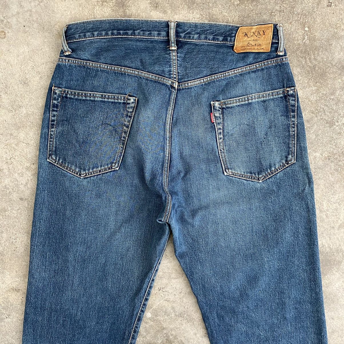 Hysteric Glamour 1990’s Hysteric Glamour Kinky Faded Selvedge Jeans Size US 35 - 13 Thumbnail