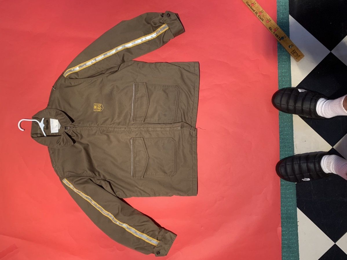 Vintage Vintage UPS jacket bomber uniform Kanye Size US L / EU 52-54 / 3 - 1 Thumbnail