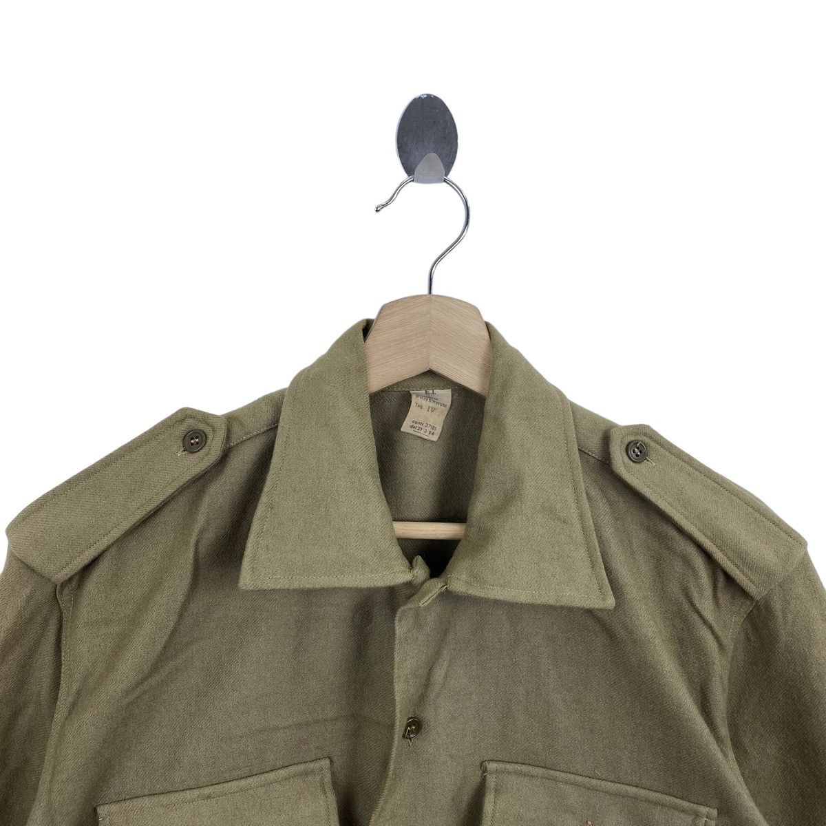 Vintage Vintage LANIFICIO PRIVERNUM Italy Brand Button Up Long Shirt Size US L / EU 52-54 / 3 - 2 Thumbnail