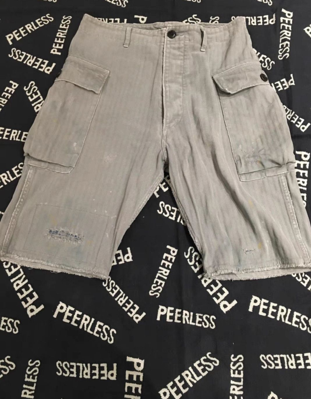 パンツ 20ss VISVIM VETERANS SHORTS CRASH ビズビム(VISVIM) VETERANS SHORTS CRASH *F.I.L. EXCLUSIVE