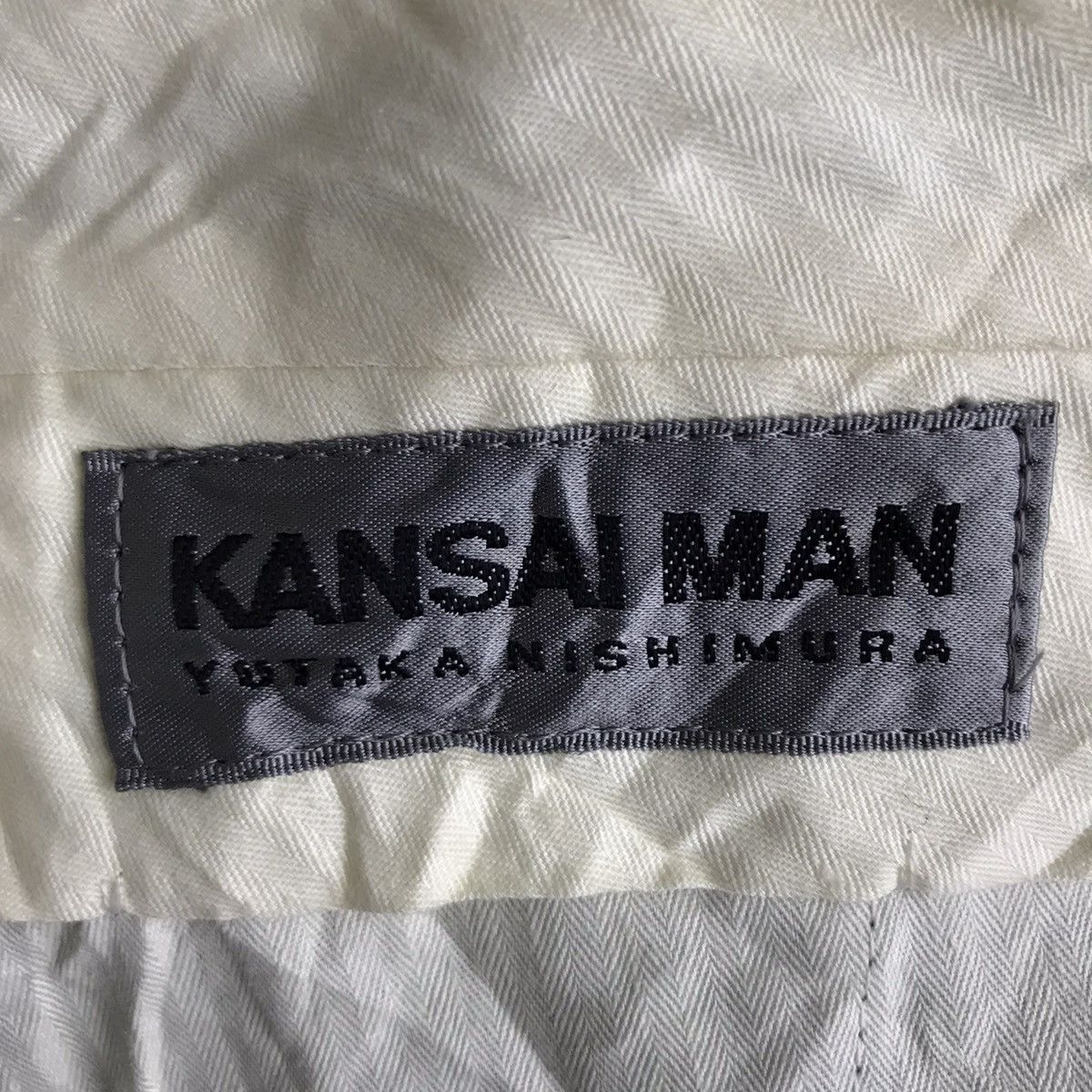 Japanese Brand KANSAI MAN By Yutaka Nishimura Straight Cut Wool Casual Pant Size US 29 - 3 Thumbnail