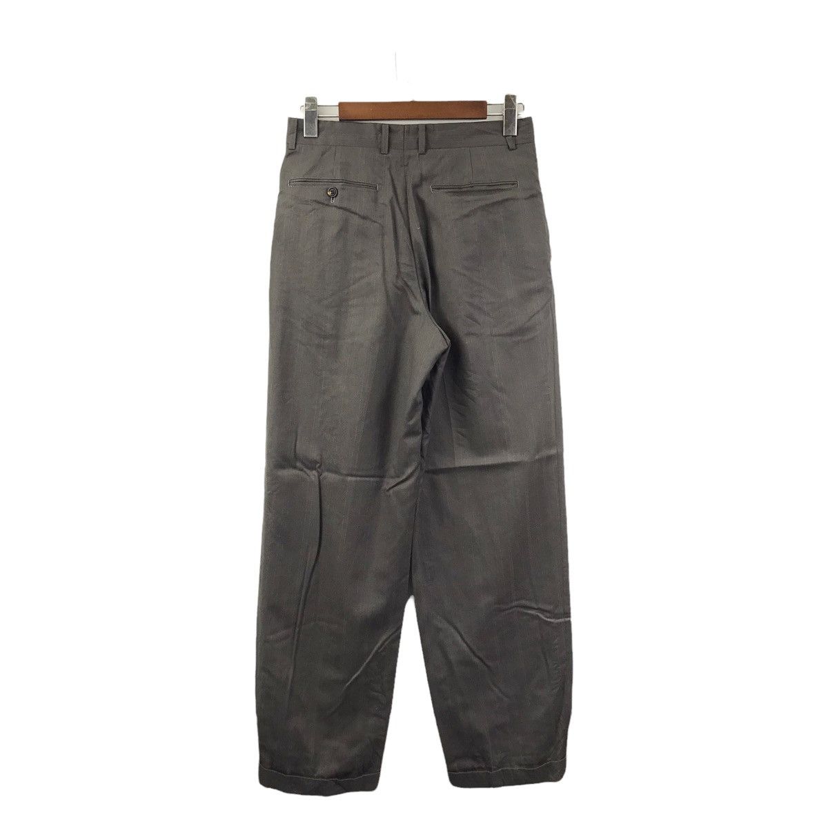 Japanese Brand KANSAI MAN By Yutaka Nishimura Straight Cut Wool Casual Pant Size US 29 - 6 Thumbnail