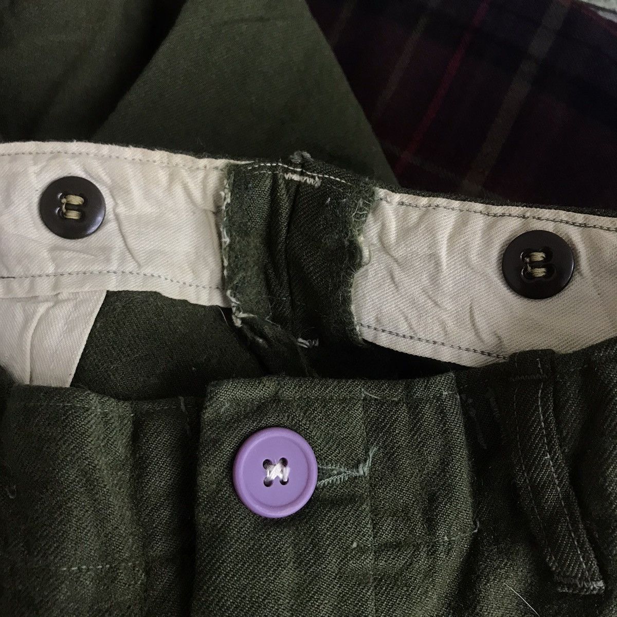 Vintage Vintage 60s MILITARY ARMY Fatique Wool Army Heavy Pant Size US 32 / EU 48 - 3 Thumbnail