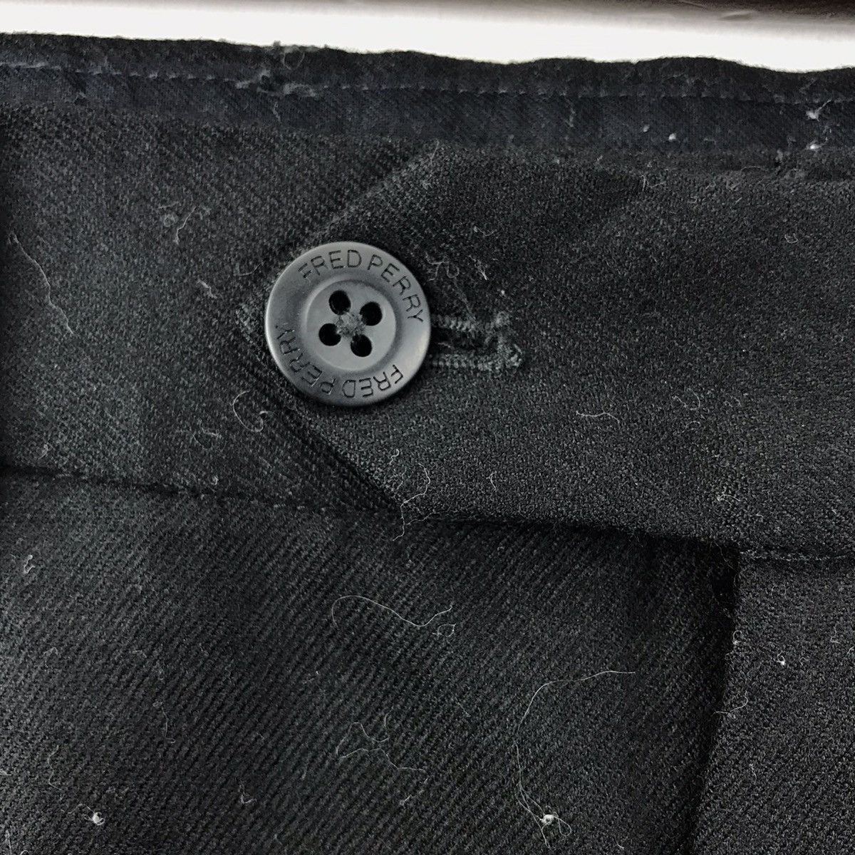 Fred Perry FRED PERRY LONDON Slim Fit Wool Casual Trousers Pant Size US 32 / EU 48 - 3 Thumbnail