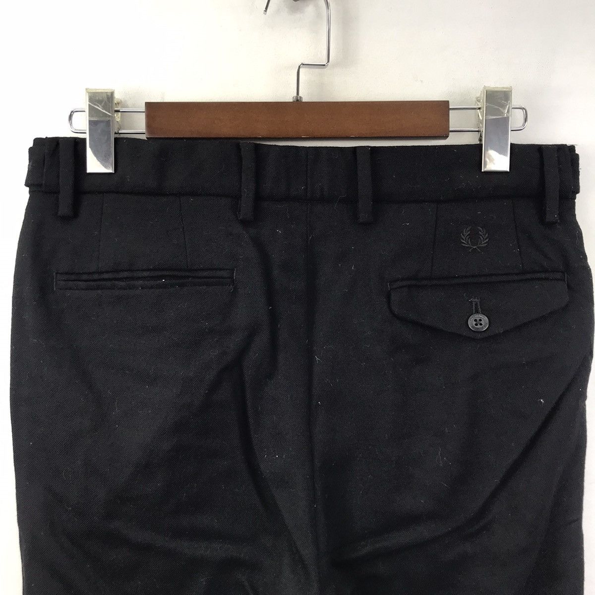 Fred Perry FRED PERRY LONDON Slim Fit Wool Casual Trousers Pant Size US 32 / EU 48 - 8 Thumbnail